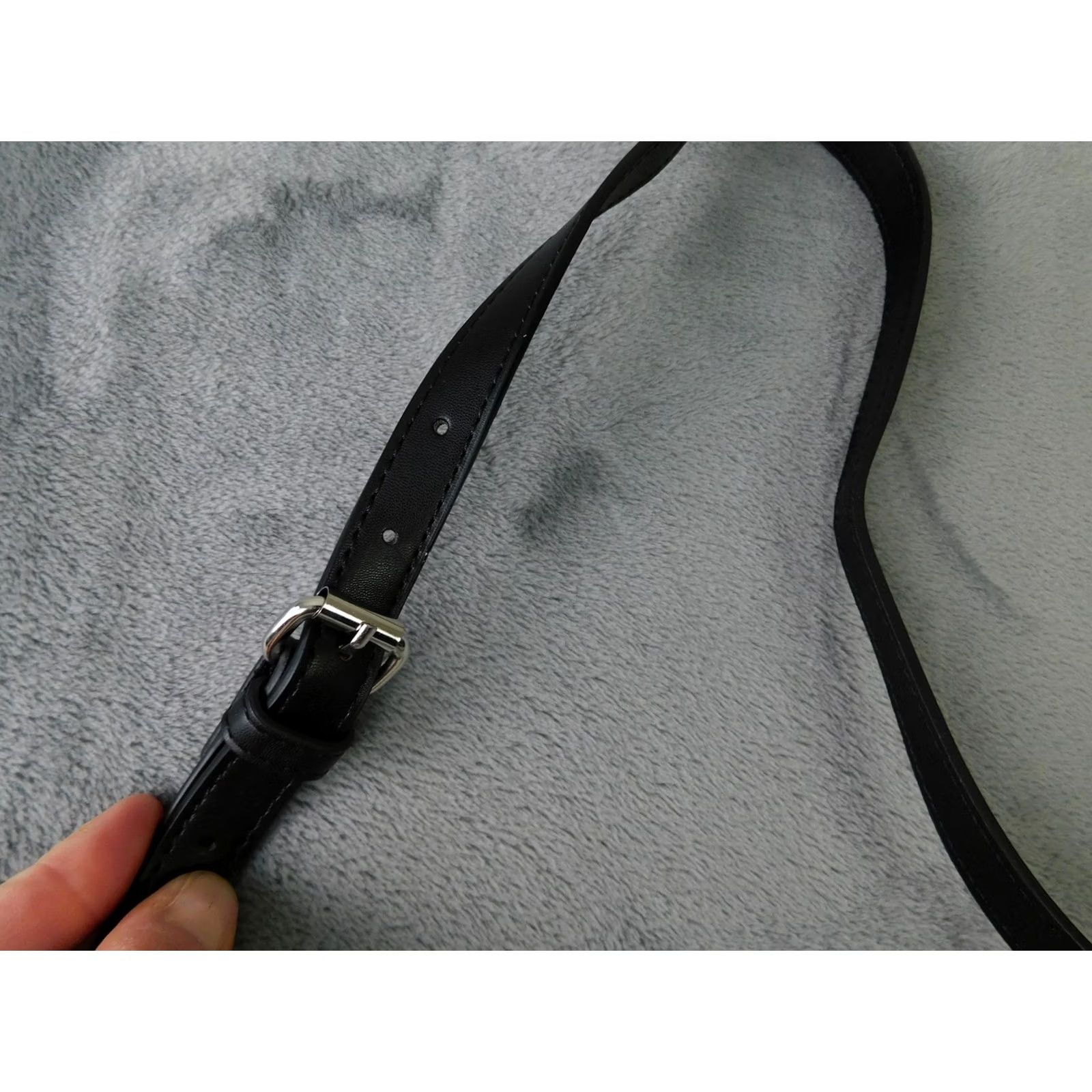 Zara Zara Crossbody Bag Medium Black Faux Leather City Quilted Size ONE SIZE - 3 Thumbnail