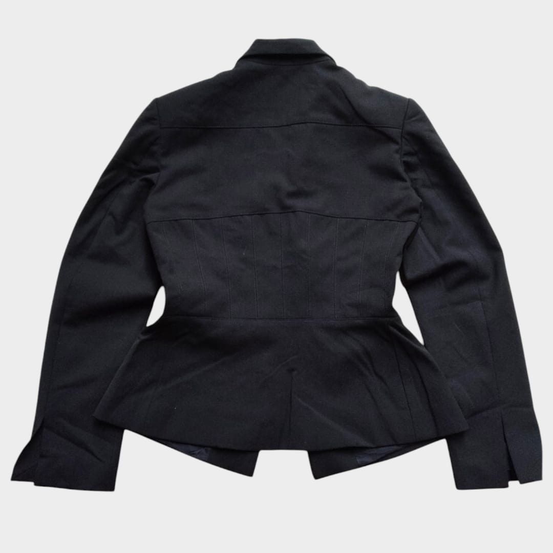 Claude Montana Montana Blu by claude Montana double zip blazers Size M / US 6-8 / IT 42-44 - 2 Thumbnail