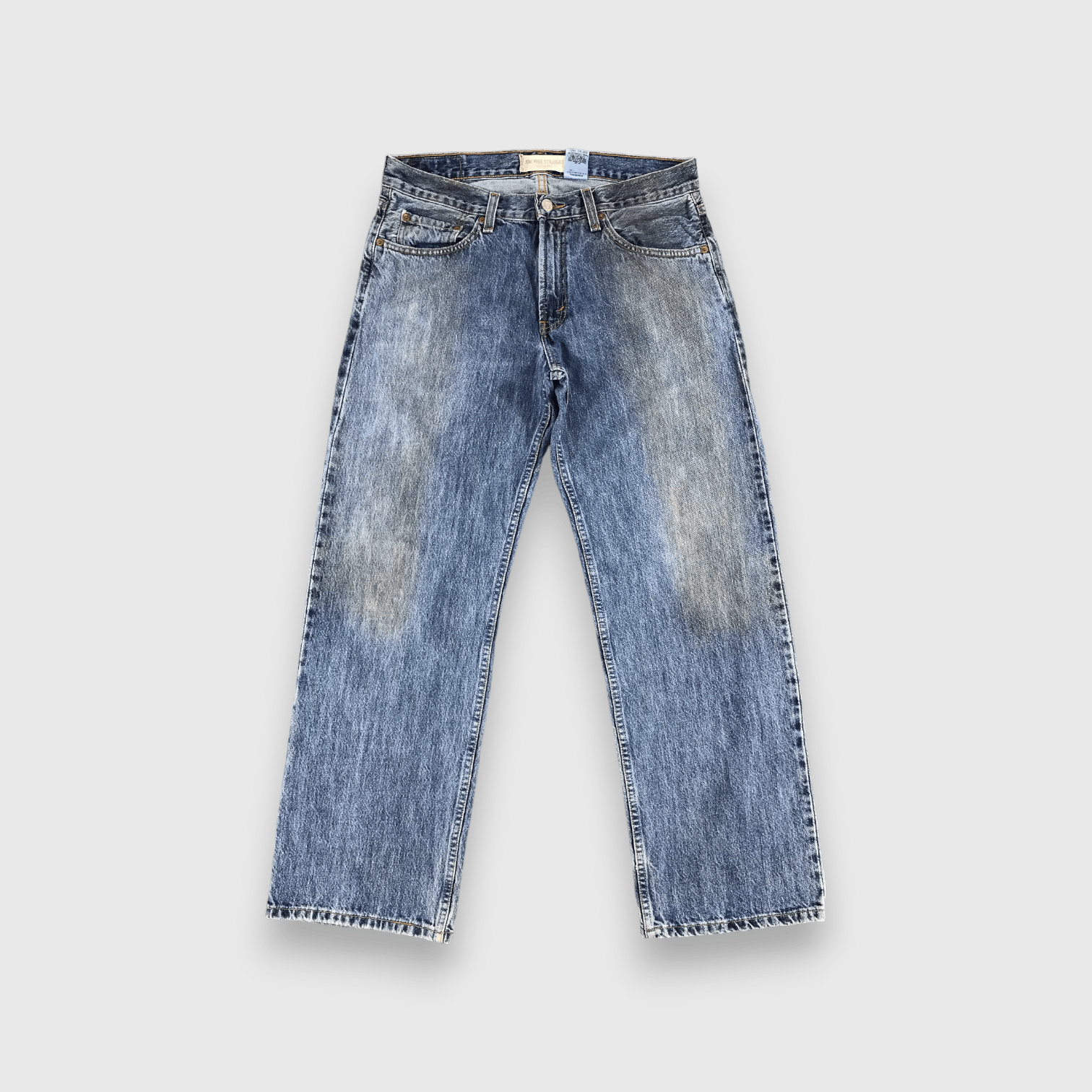Levi's Dirty Vintage Levis Jeans Lot 529 Faded Blue Denim-J1070 Size US 33 - 1 Thumbnail