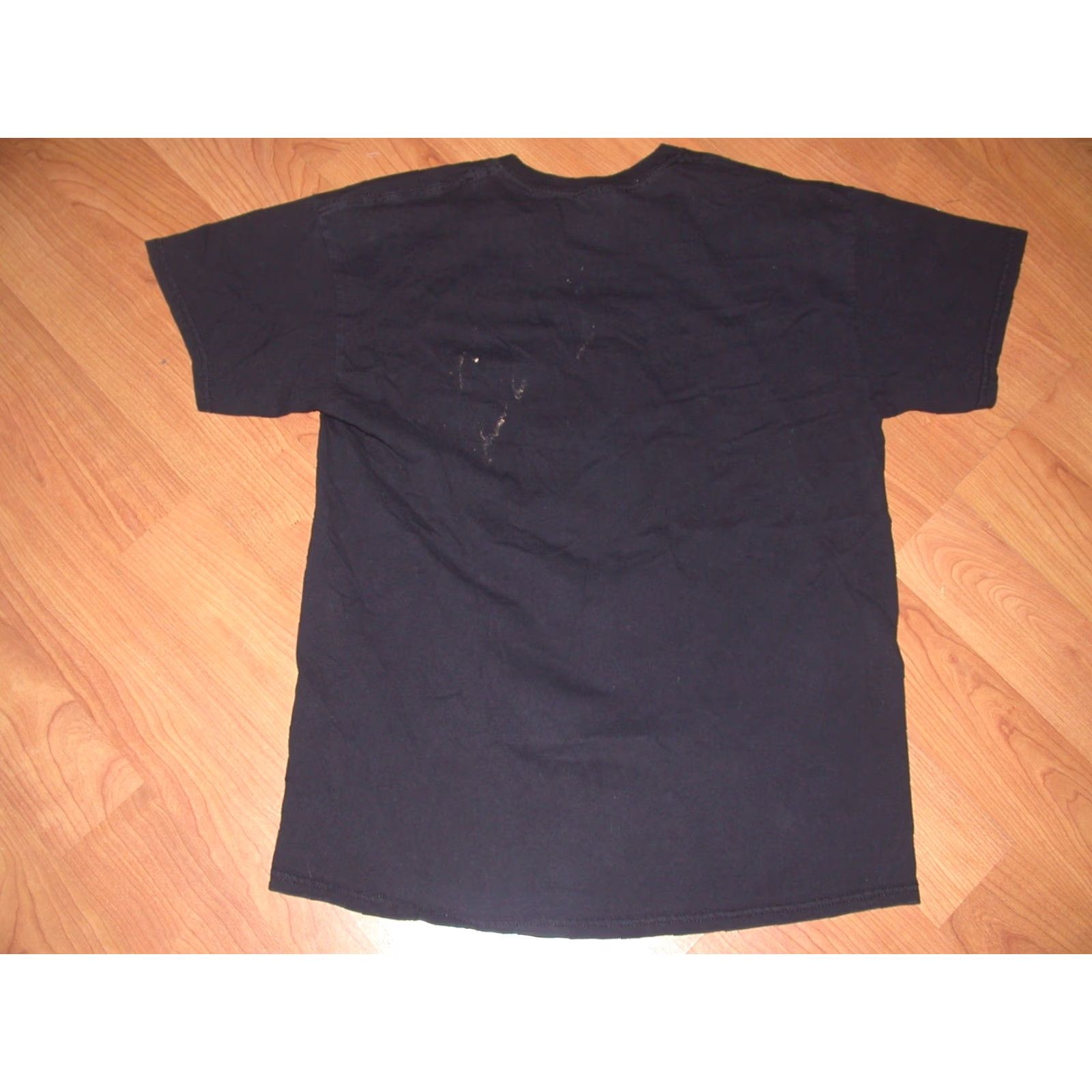 Gildan VINTAGE City In The Sea T Shirt Large Black Gildan 100% Cotton Metal Size US L / EU 52-54 / 3 - 3 Thumbnail