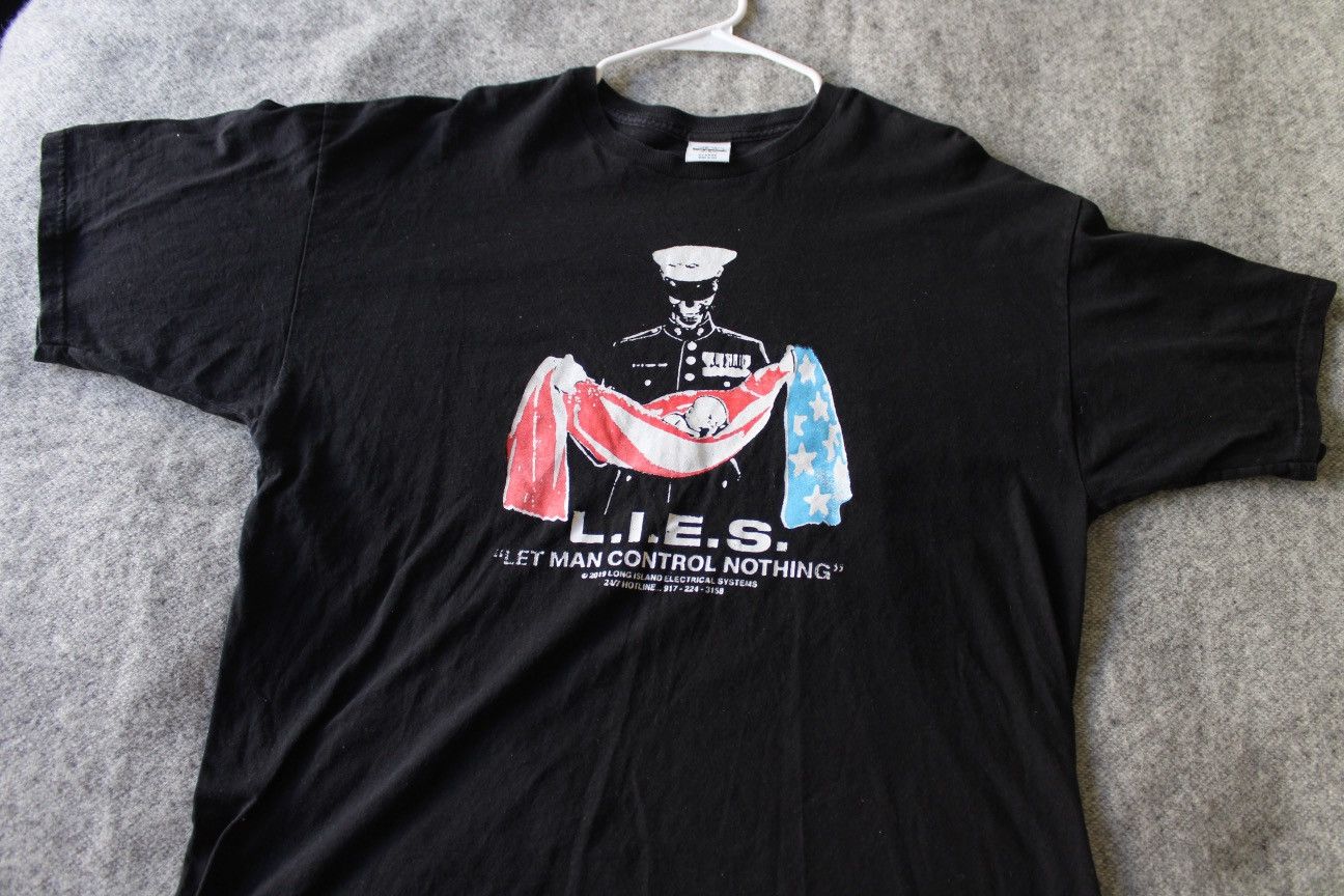 Other L.I.E.S Records “Aborted Mission” Tee Size US XL / EU 56 / 4 - 1 Thumbnail