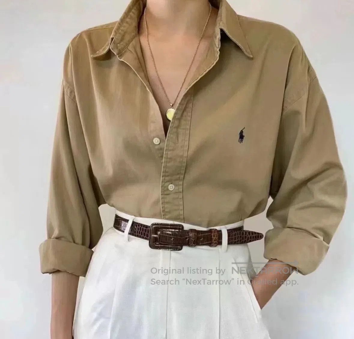 Polo Ralph Lauren Ralph Lauren Women's Oxford Shirt. Size S / US 4 / IT 40 - 1 Thumbnail