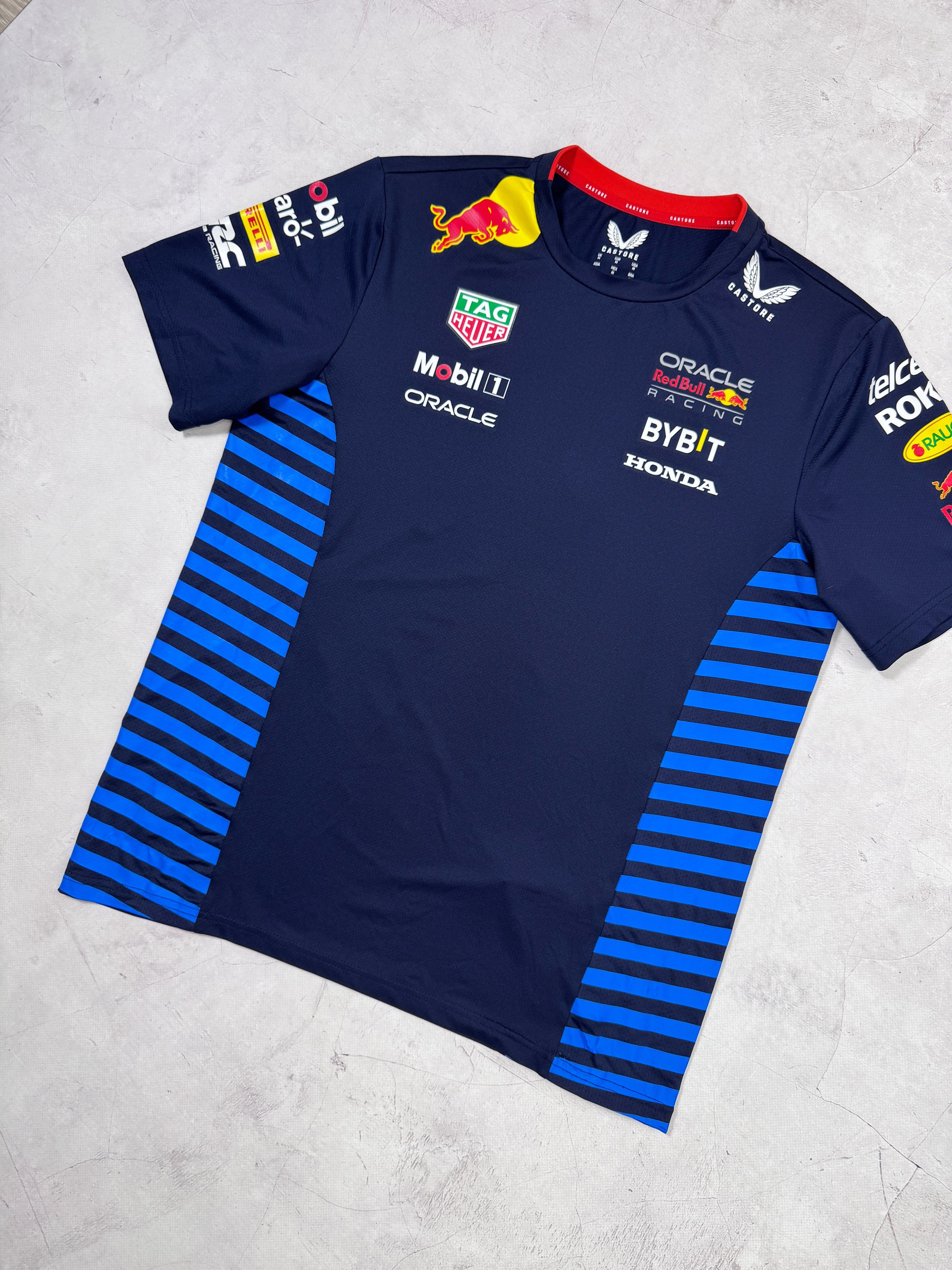 Castore 2024 Oracle Red Bull Racing Formula1 Team T-Shirt by Castore Size US M / EU 48-50 / 2 - 2 Thumbnail