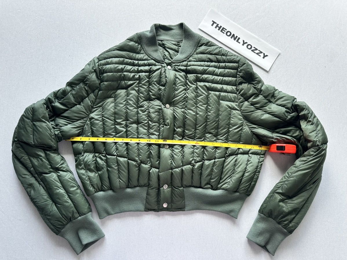 Rick Owens Rick Owens Green bomber liner Jacket Cropped sz 54 Size US L / EU 52-54 / 3 - 2 Thumbnail
