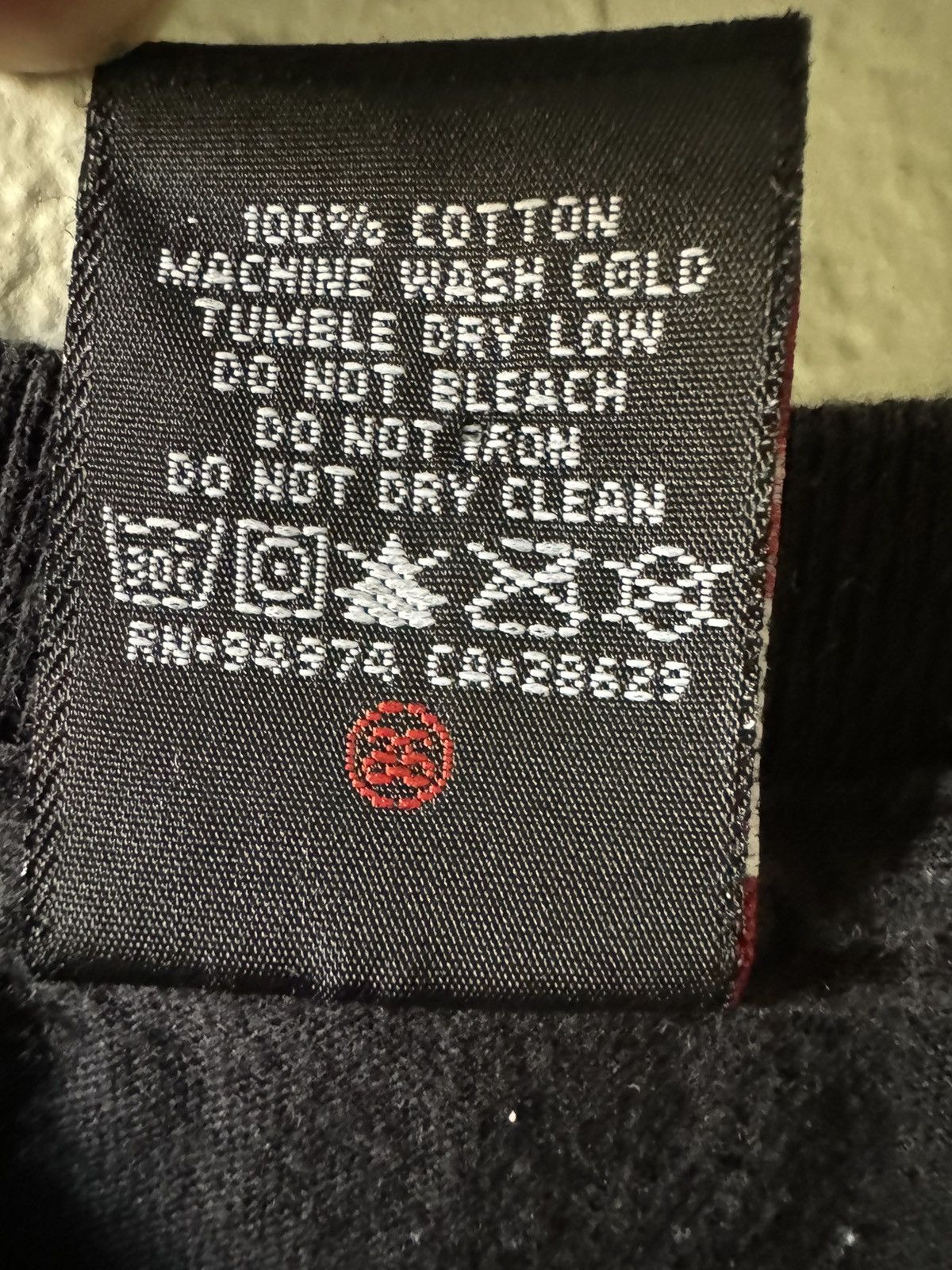 Stussy Stussy tee - black large Size US L / EU 52-54 / 3 - 4 Thumbnail