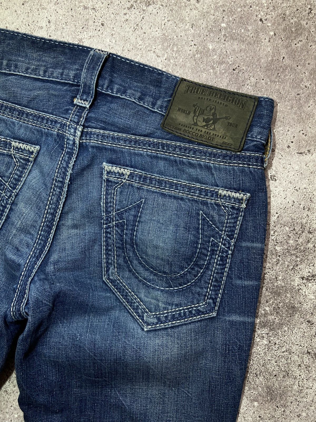 True Religion × Vintage True Religion Vintage streetwear denim Jeans Size US 32 / EU 48 - 3 Thumbnail