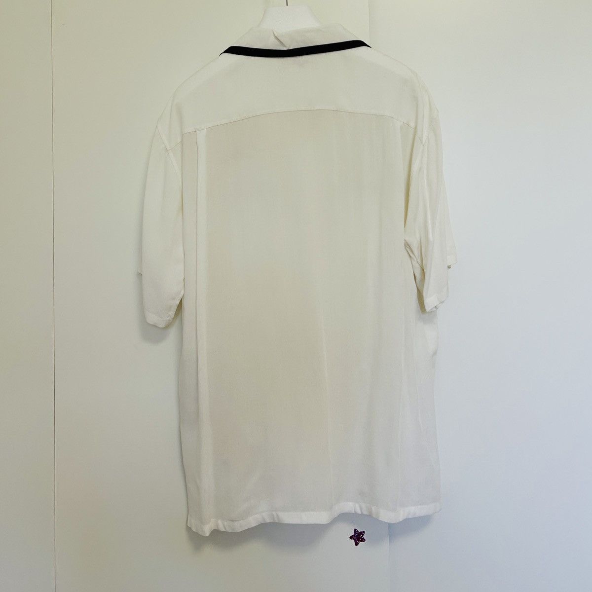 Celine CELINE BY HEDI SLIMANE 23SS Campaign Logo Bowling Shirt Size US S / EU 44-46 / 1 - 2 Thumbnail