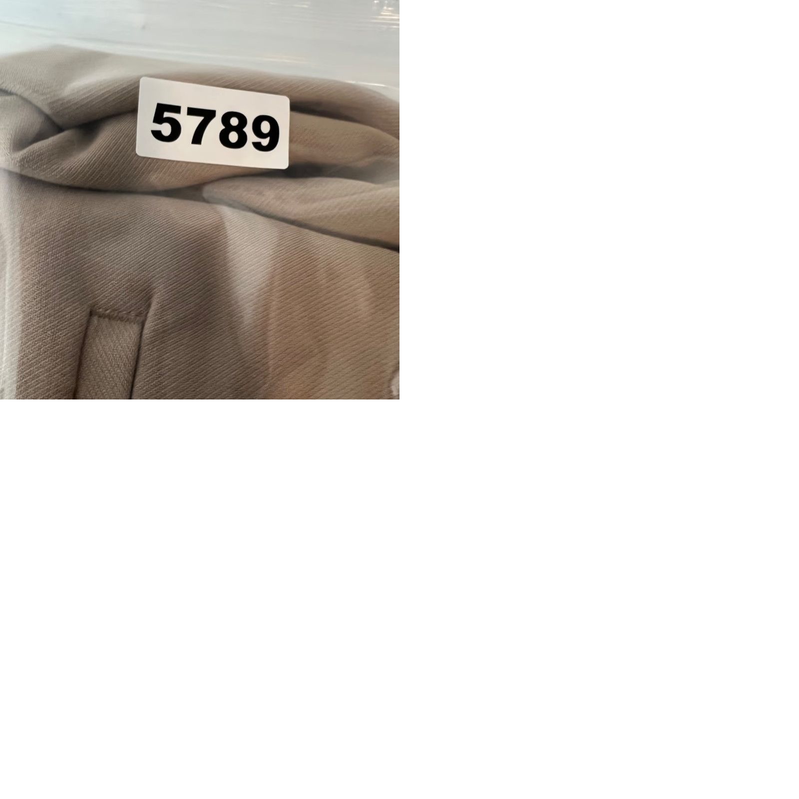 Abercrombie & Fitch Abercrombie & Fitch Womens XL Beige Pleated Wide-Leg Dress Pants New! Size 40" / US 18 - 9 Thumbnail