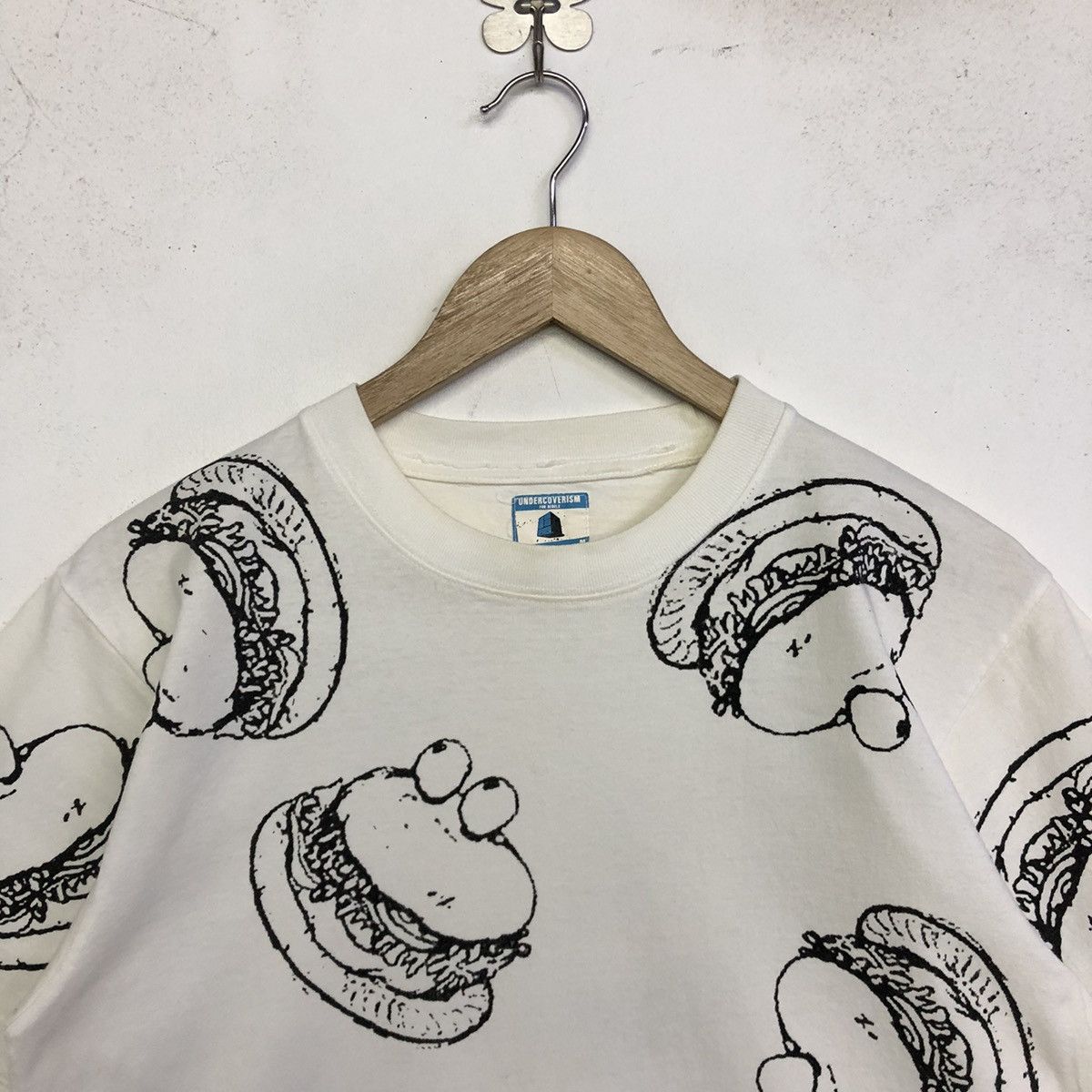 Jun Takahashi × Undercover Undercover 02SS HAZE period hamburger all-over print Tshirt Size US M / EU 48-50 / 2 - 2 Thumbnail