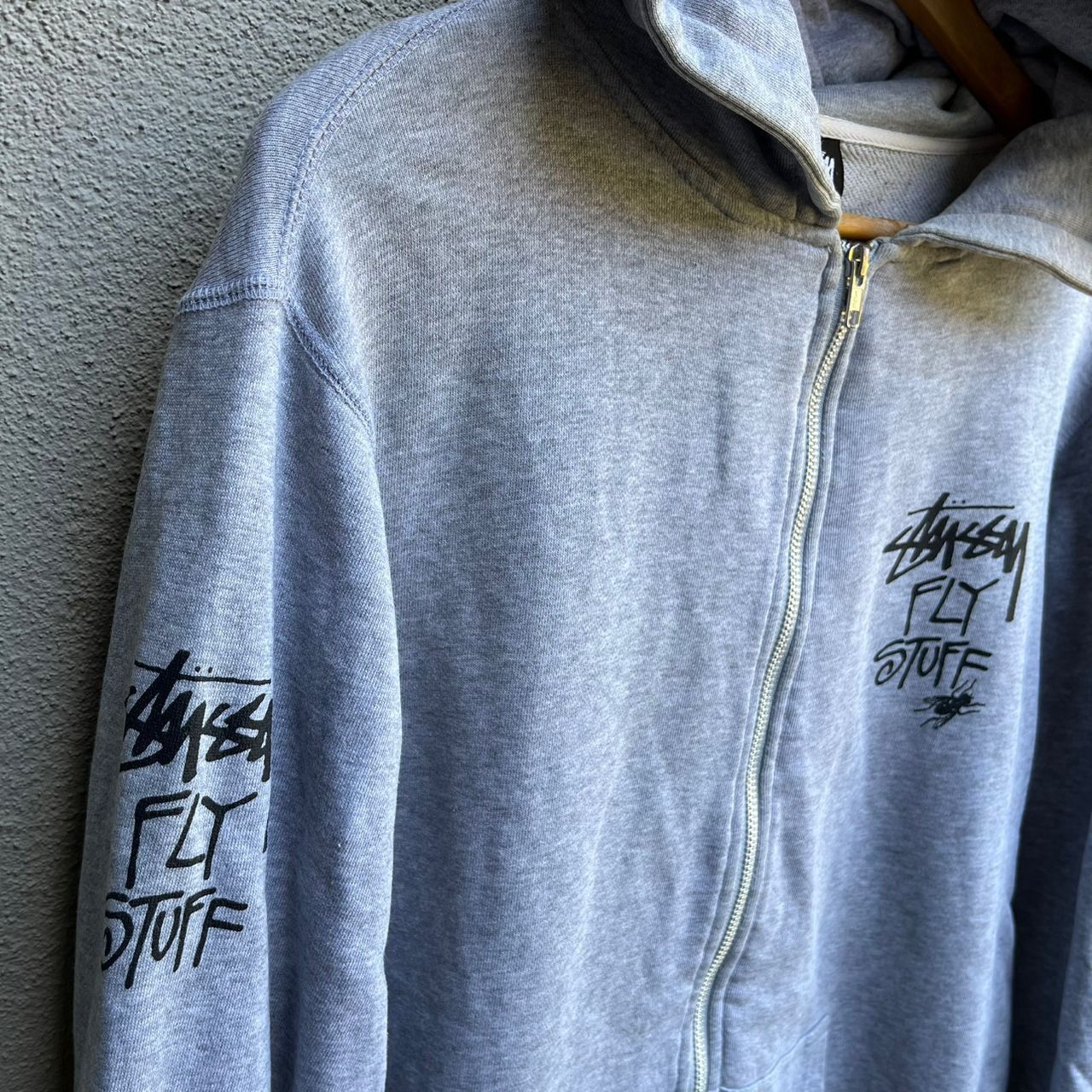 Stussy Vintage STUSSY Fly Stuff hoodie Size US L / EU 52-54 / 3 - 4 Thumbnail