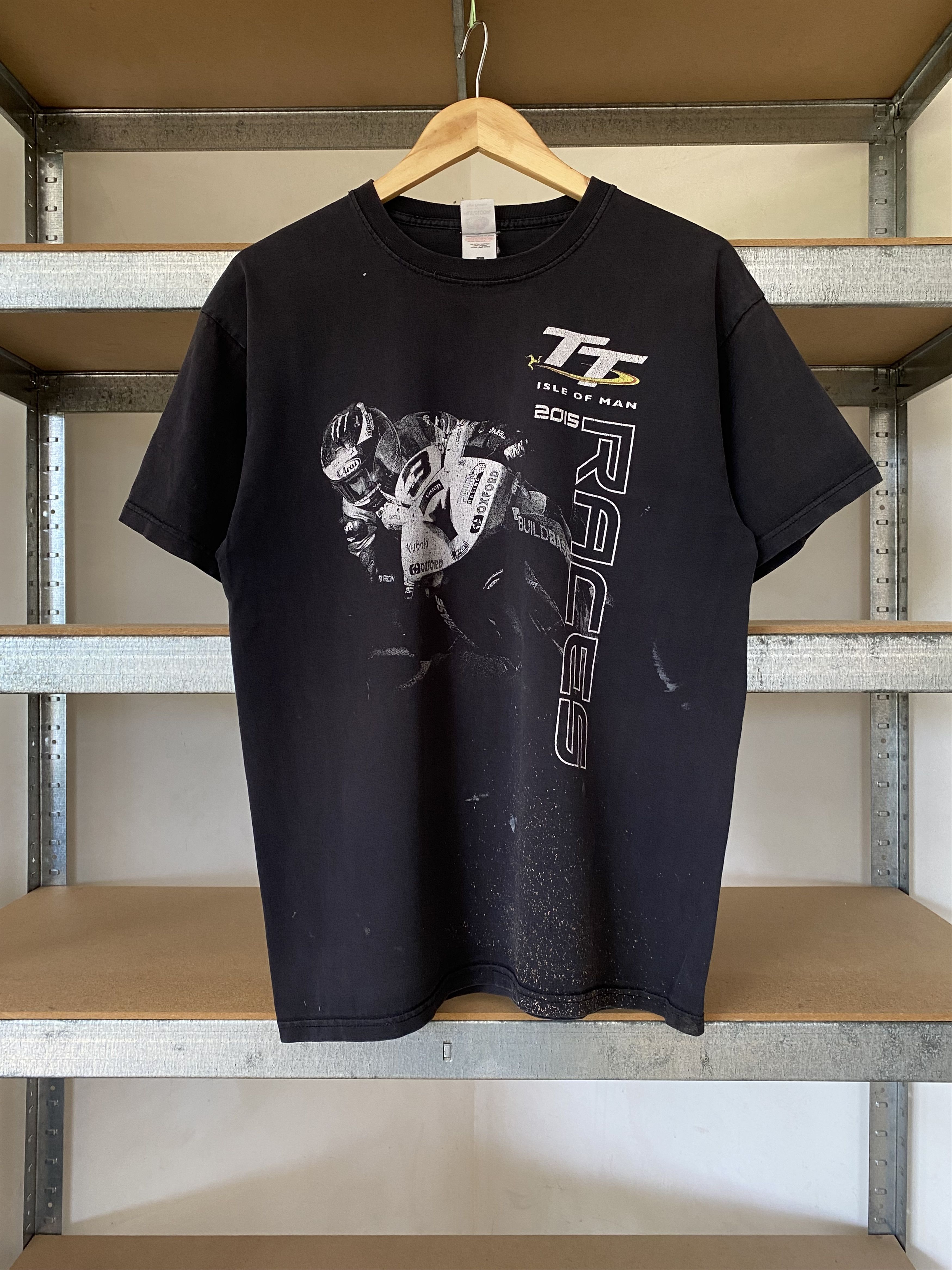 Vintage TT Isle Of Man Vintage 2015 Moto Racing T-shirt Size US L / EU 52-54 / 3 - 1 Thumbnail