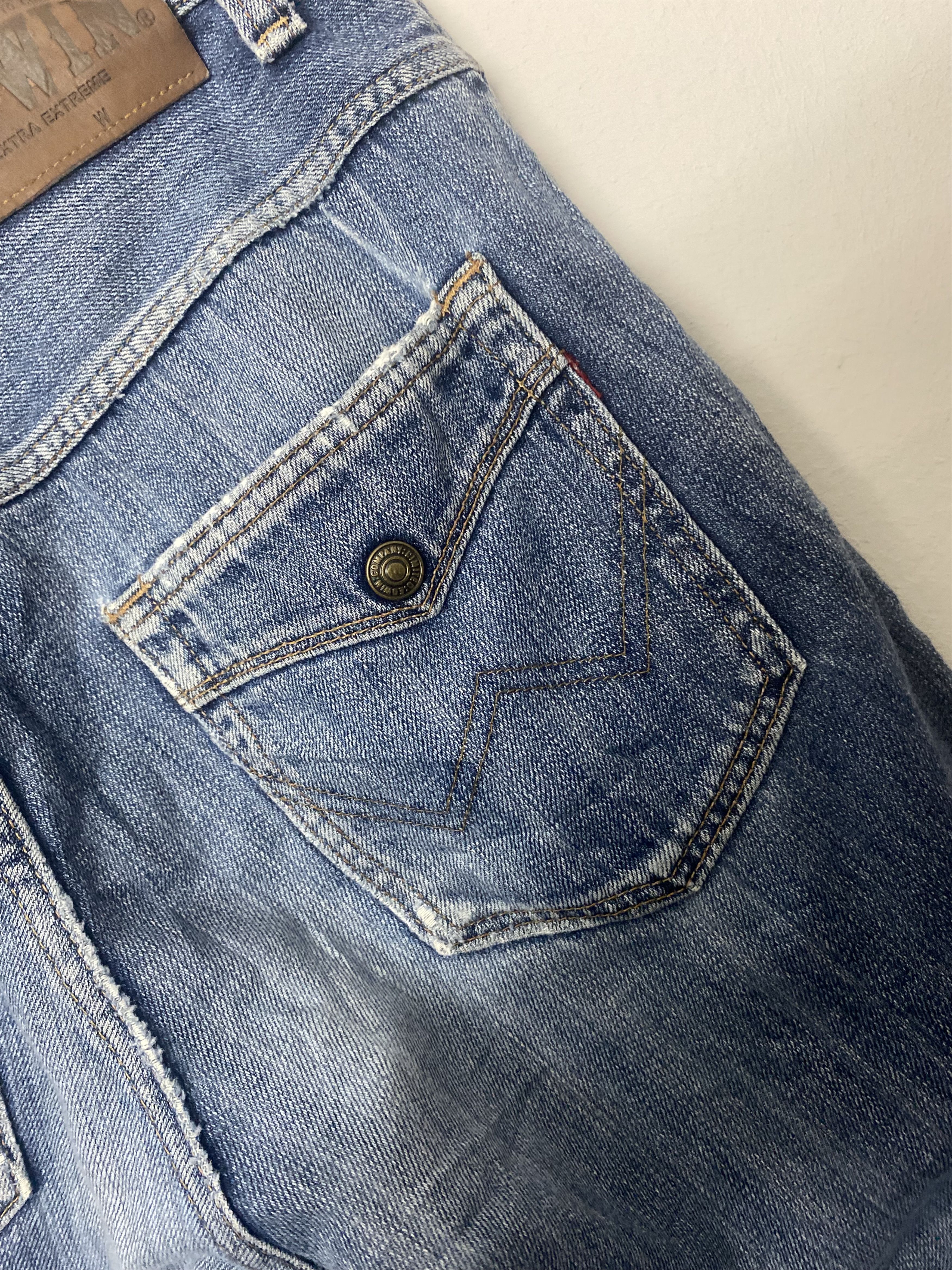 Edwin Vintage Edwin Extra Extreme Blue Jeans Size US 32 / EU 48 - 10 Thumbnail