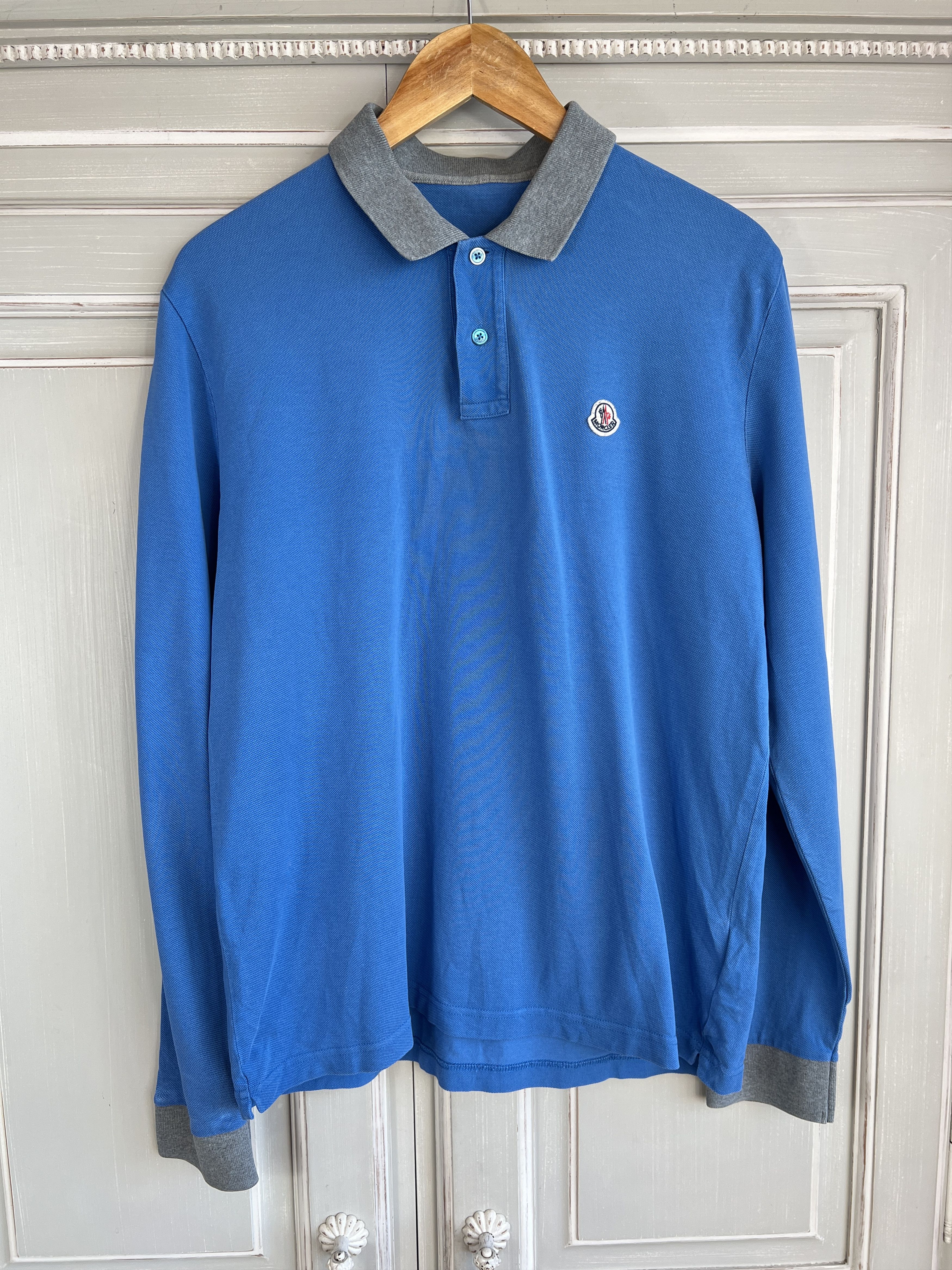 Moncler MONCLER LONGSLEEVE BLUE Size US M / EU 48-50 / 2 - 1 Thumbnail