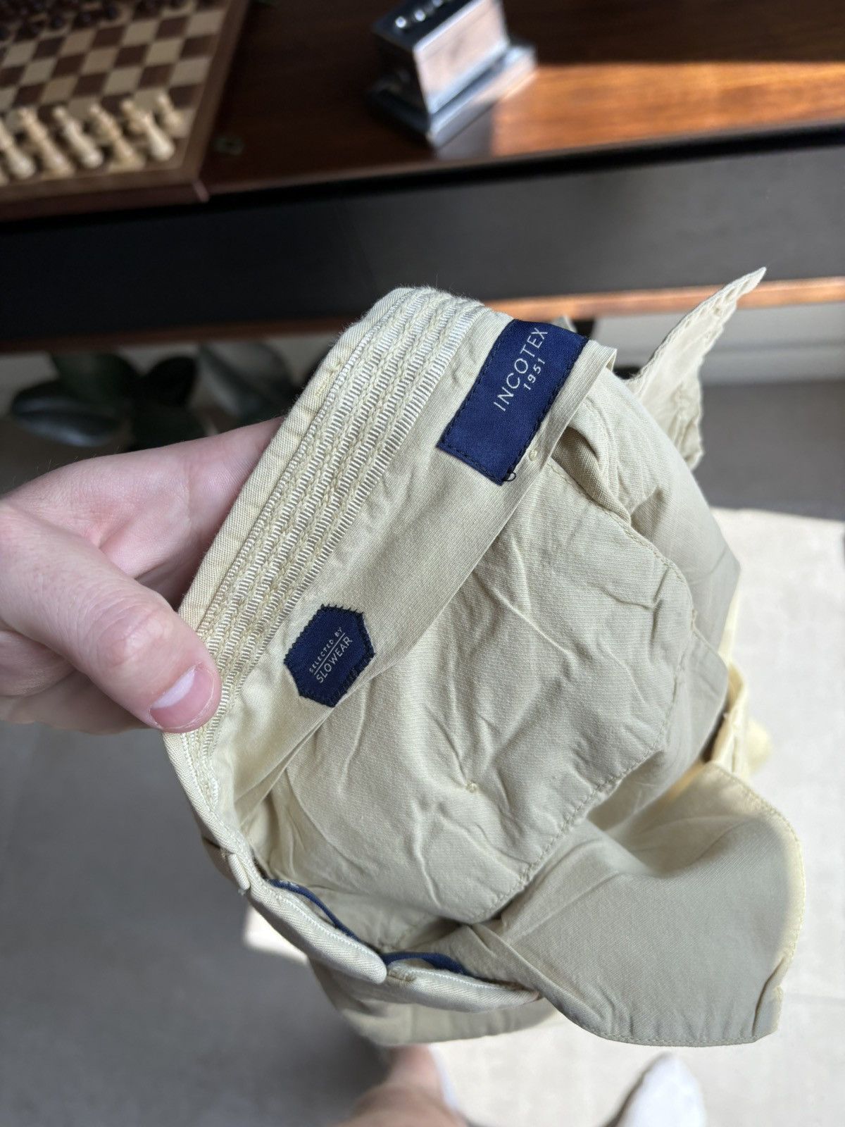 Incotex Incotex chinolino trousers/dress pant Size US 32 / EU 48 - 10 Thumbnail