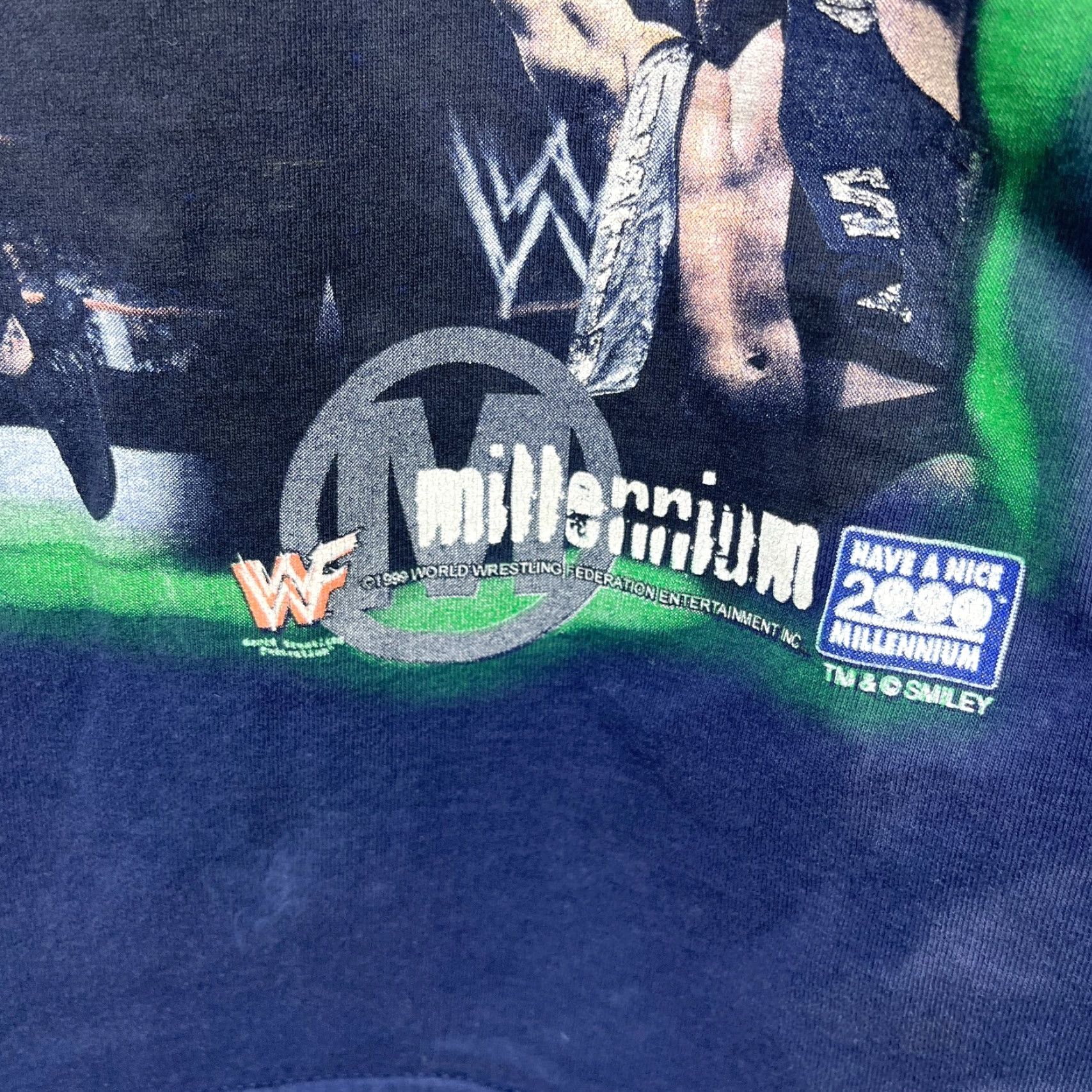 Vintage VINTAGE WWE Stone Cold Steve Austin 3:16 Muscle Tee M Shirt Men Blue 2000s Decade 90s 00s WWF Embroidered Edges Short Sleeve Crew Neck Size US M / EU 48-50 / 2 - 7 Thumbnail