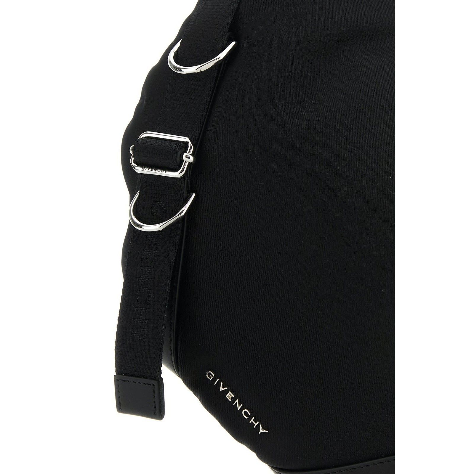 Givenchy GIVENCHY Voyou Black Nylon Crossbody Bag New & Authentic Size ONE SIZE - 4 Thumbnail