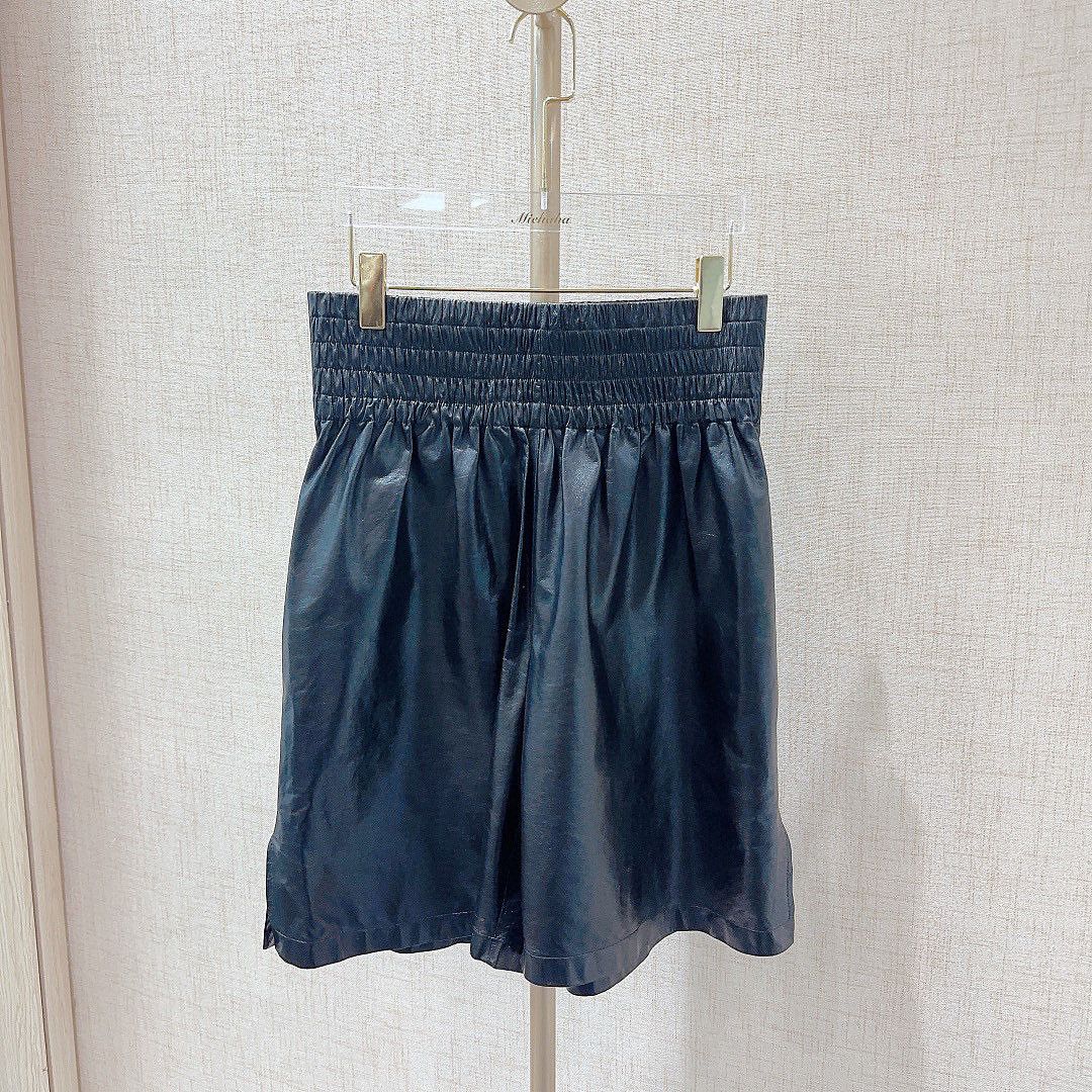 Bottega Veneta Bottega Veneta Leather Shorts Size 42 Size 28" / US 6 / IT 42 - 1 Thumbnail