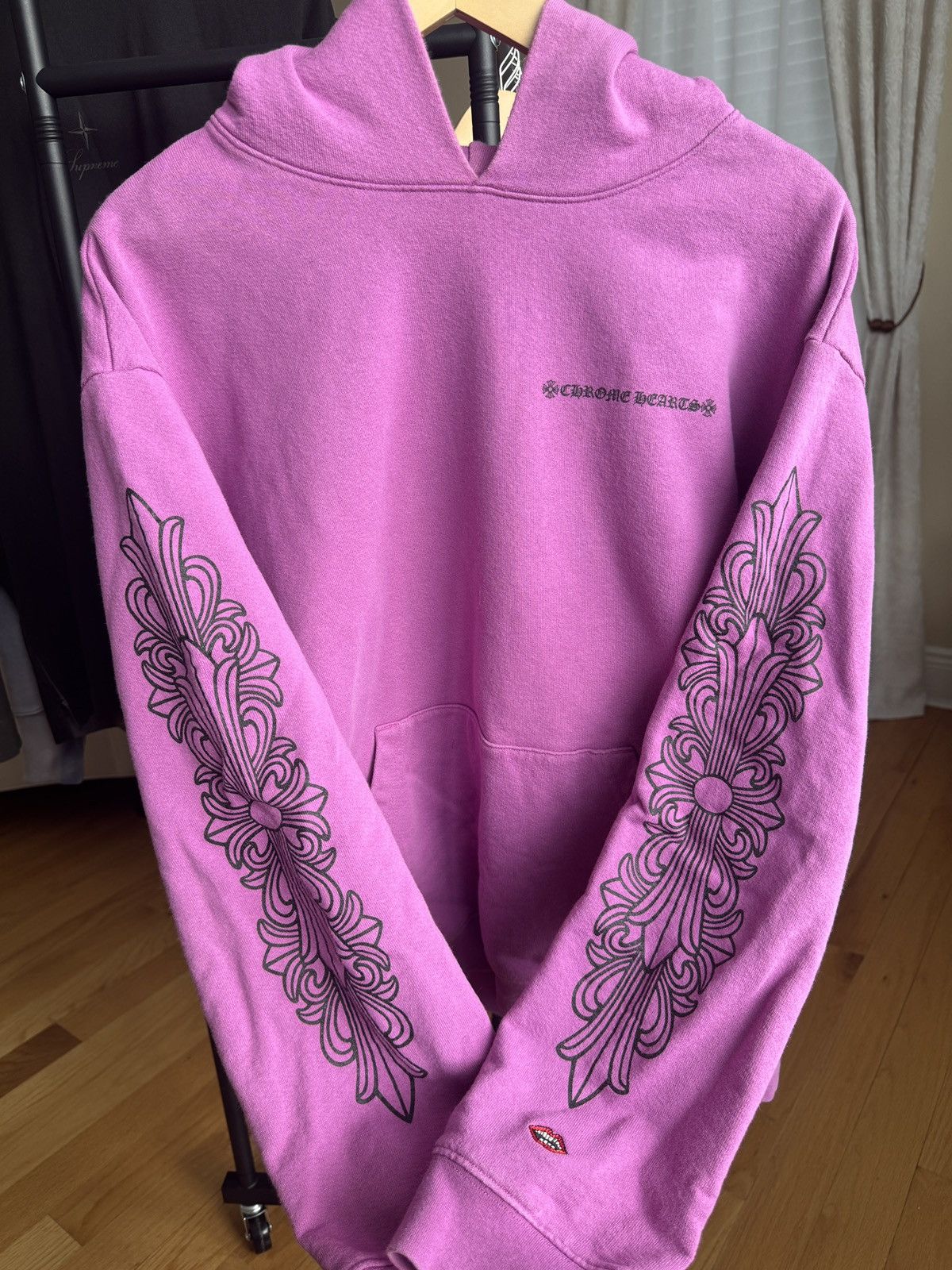 Chrome Hearts Chrome Hearts Matty Boy Web Hoodie 'Purple' Size US XXL / EU 58 / 5 - 7 Thumbnail