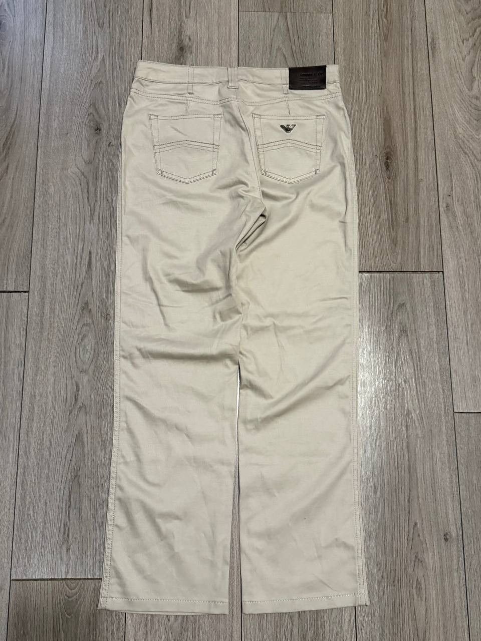 Armani Armani Jeans Mens Casual Pants 31x31 Beige Size US 31 - 8 Thumbnail