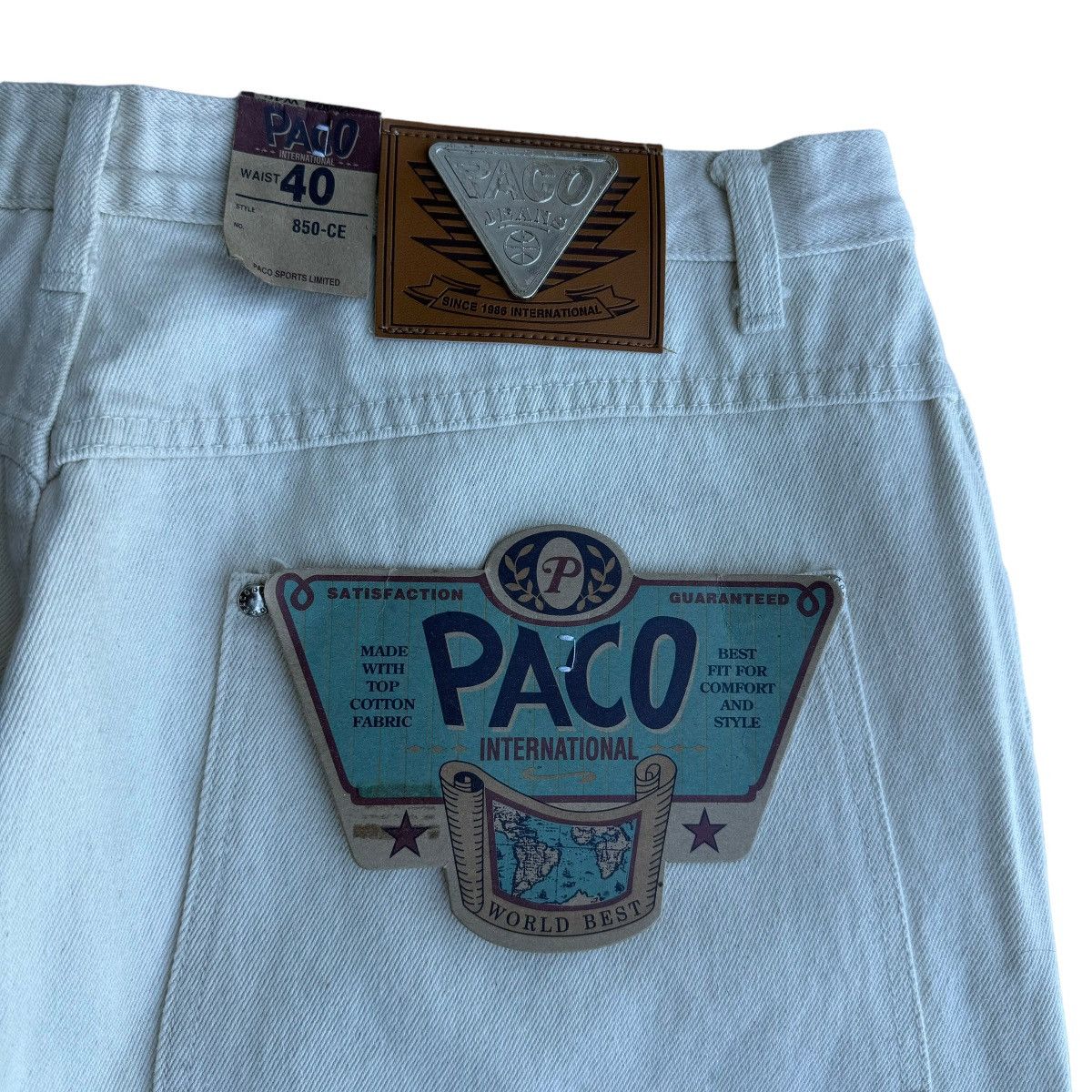 JNCO × Southpole × Vintage NWT PACO CARPENTER JEANS BAGGY JORTS Y2K Vintage Shorts FUBU Size US 40 / EU 56 - 5 Thumbnail