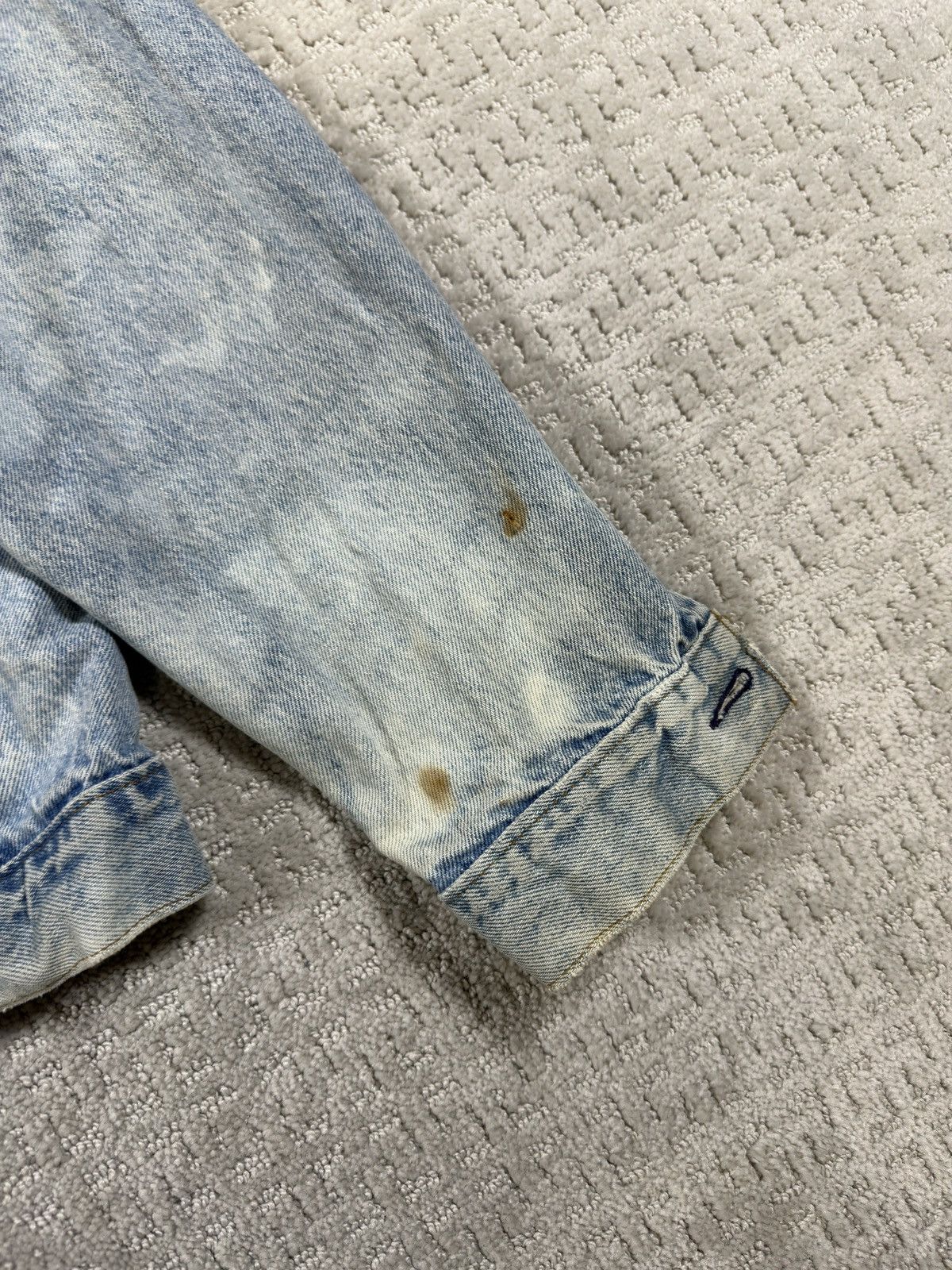 Levi's Vintage Clothing Vintage 1960’s Big E Levi’s Strauss & Co Denim Jacket Size US XXS / EU 40 - 6 Thumbnail
