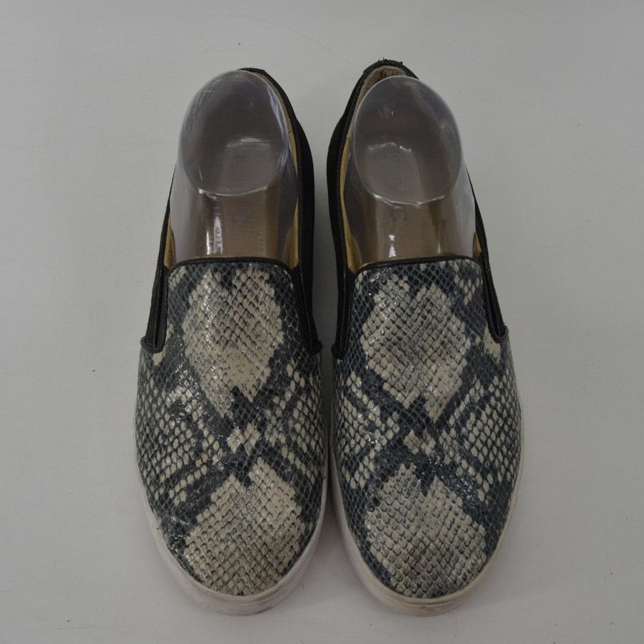 Vionic Vionic Womens Sz 8 Suede Slip-On Sneaker Snakeskin Print Size US 8 / IT 38 - 10 Thumbnail