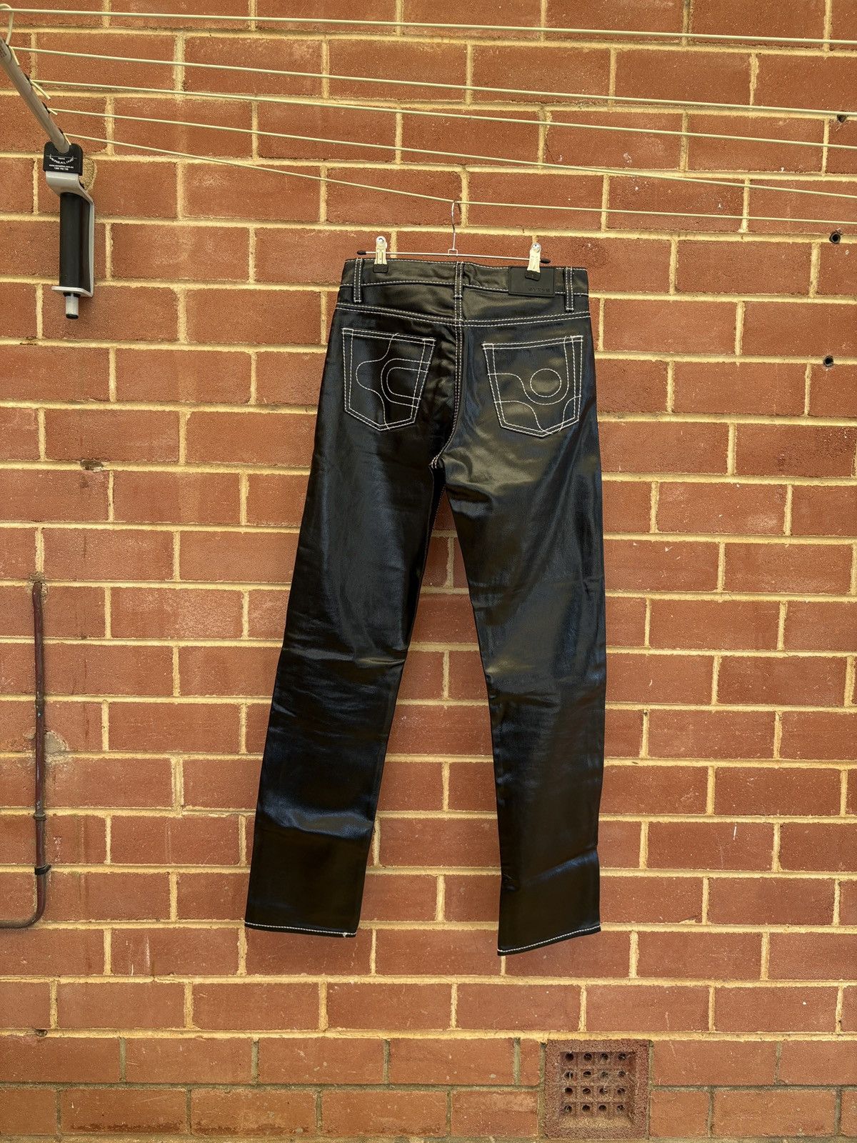Eytys Eytys Orion coated denim pants Size US 29 - 2 Thumbnail