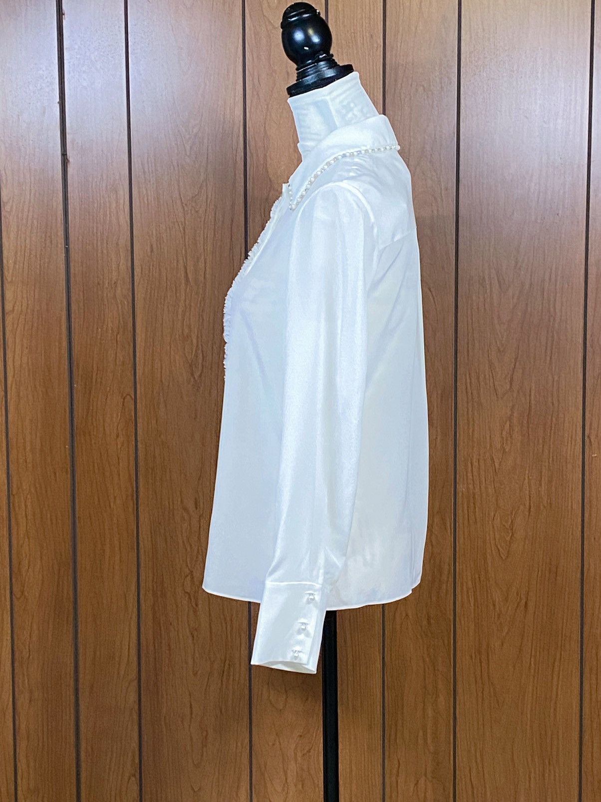 Alice + Olivia alice + olivia beaded silk blouse size M Size M / US 6-8 / IT 42-44 - 11 Thumbnail