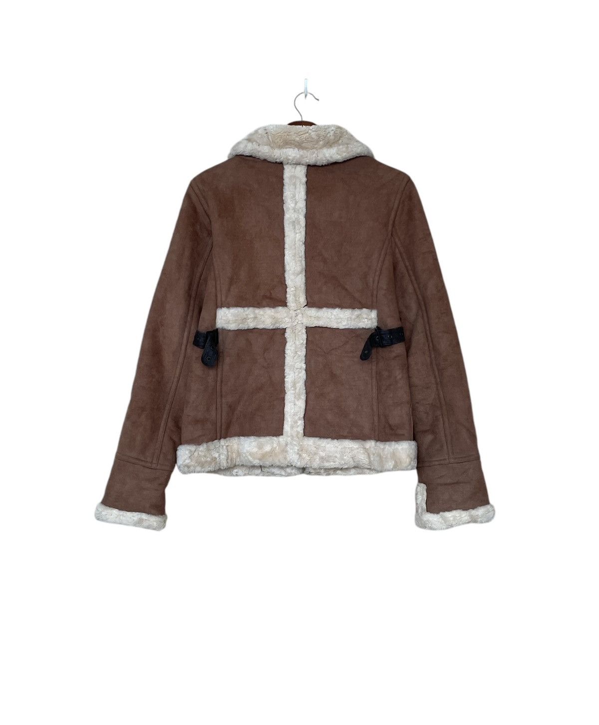 Vintage Vintage Brand Maitresse Sherpa Jacket 1990s Size US M / EU 48-50 / 2 - 2 Thumbnail
