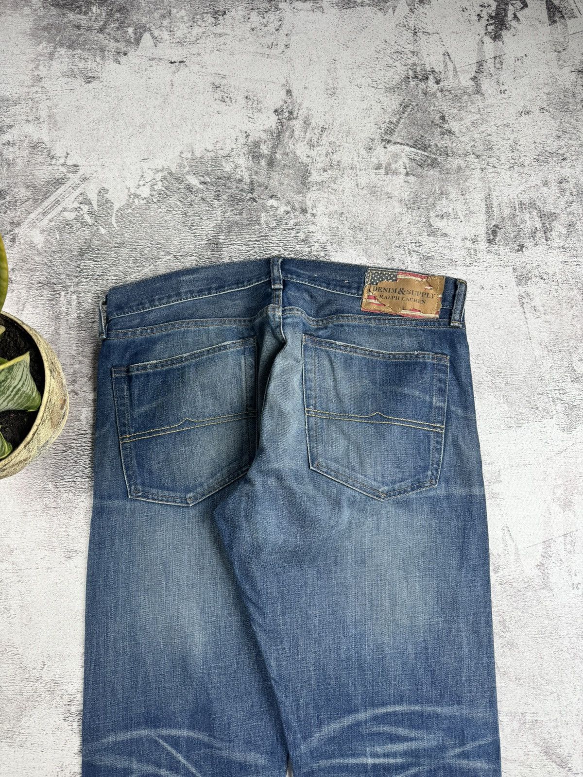 Denim & Supply Ralph Lauren Vintage Denim & Supply 36/32 Ralph Slim Jeans Pants Trousers Size US 36 / EU 52 - 8 Thumbnail