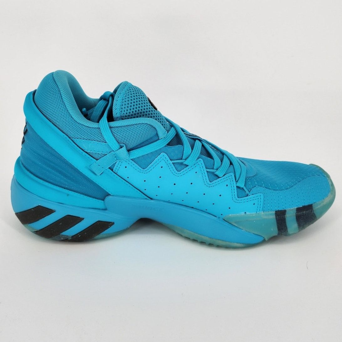 Adidas Adidas D.O.N. Issue 2 Crayola Signal Cyan Sky Blue Sneaker 9 Size US 9 / EU 42 - 2 Thumbnail