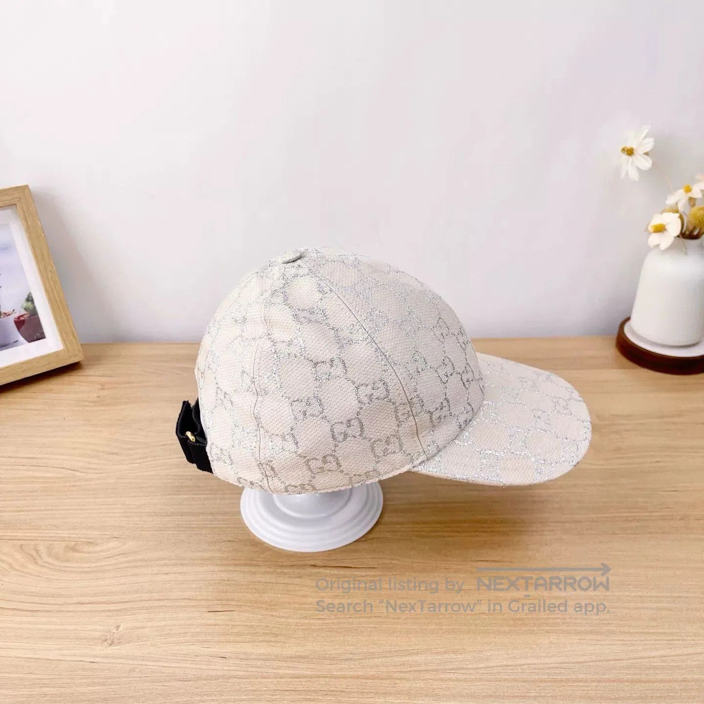 Other Gucci Beige Silver GG Baseball Cap. Size ONE SIZE - 6 Thumbnail