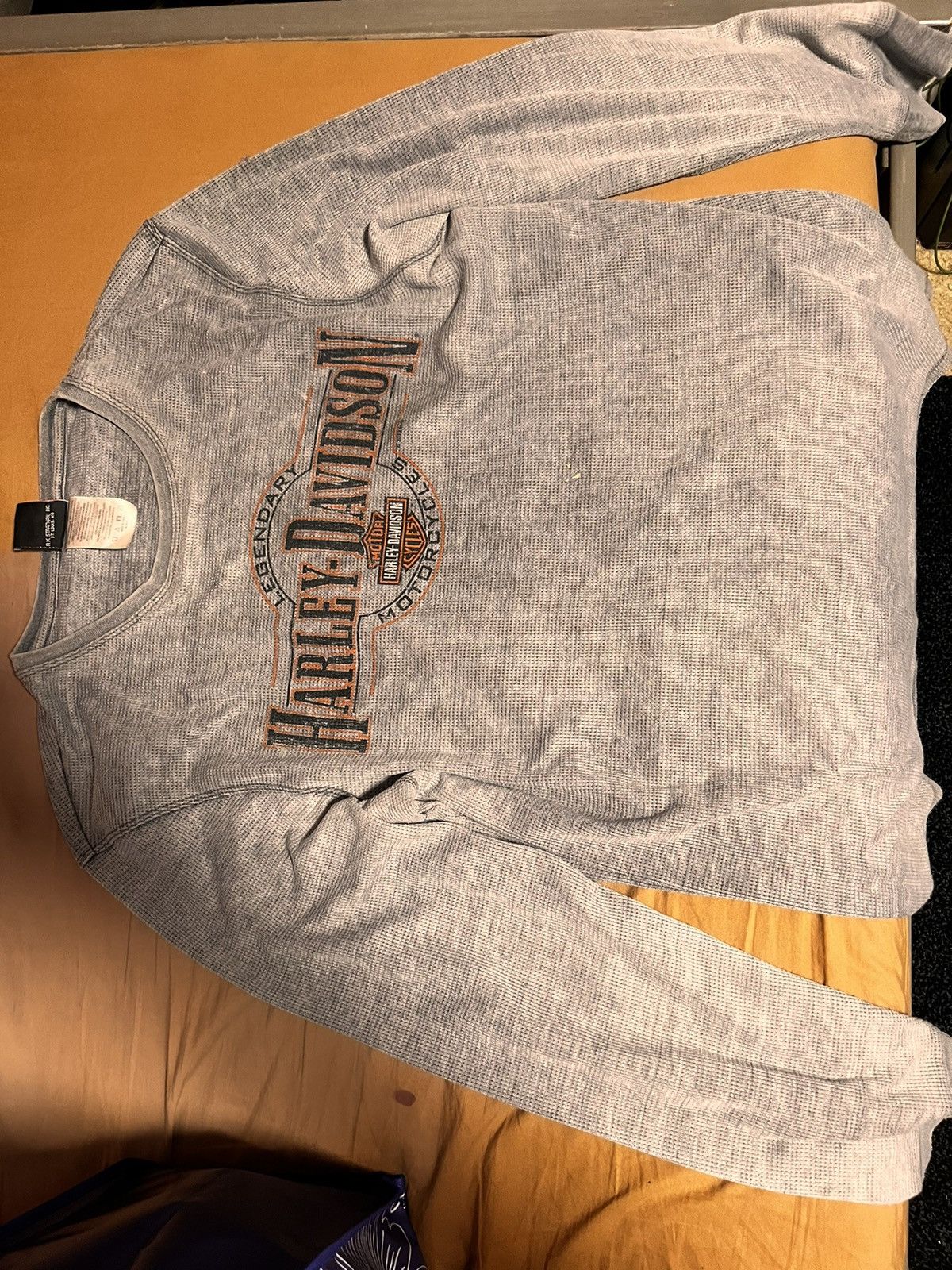 Harley Davidson × Vintage Vintage Harley Davidson thermal Size US XL / EU 56 / 4 - 3 Thumbnail