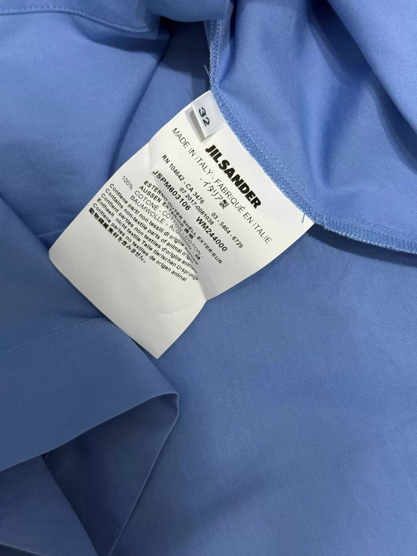 Jil Sander Jil Sander Shirt Tie Detail 9/10 Size XXS / US 00 / IT 34 - 3 Thumbnail