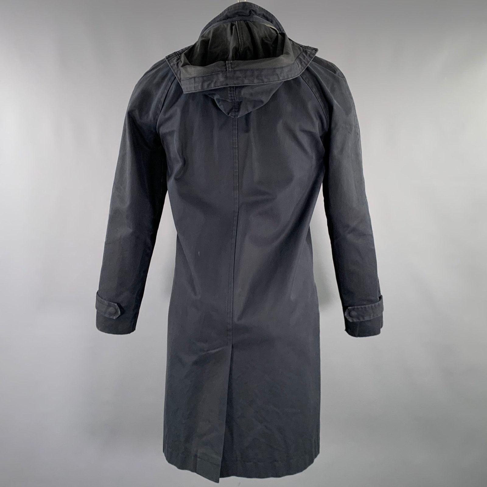 Marc by Marc Jacobs MARC by MARC JACOBS Size S Black Cotton Zip Up Coat Size US S / EU 44-46 / 1 - 3 Thumbnail