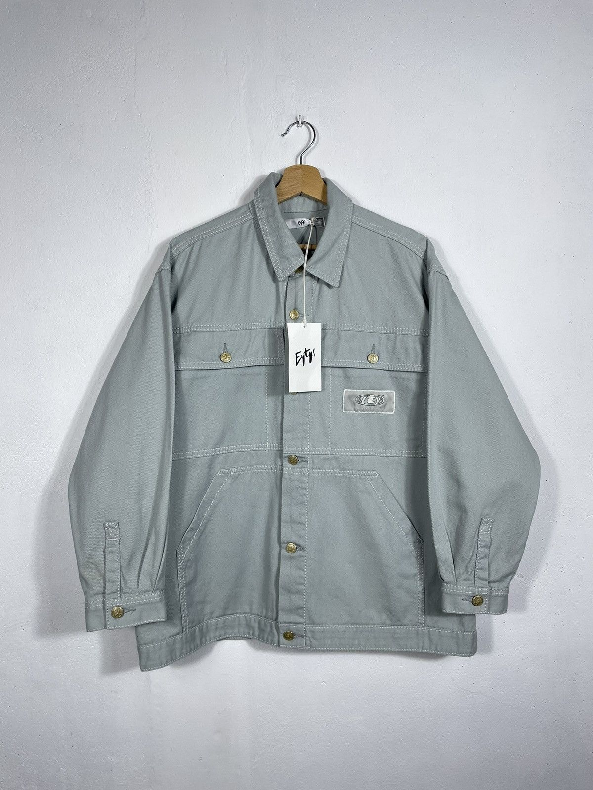 Eytys Denim Bomber Jacket Luxury Premium Skate Avant Garde