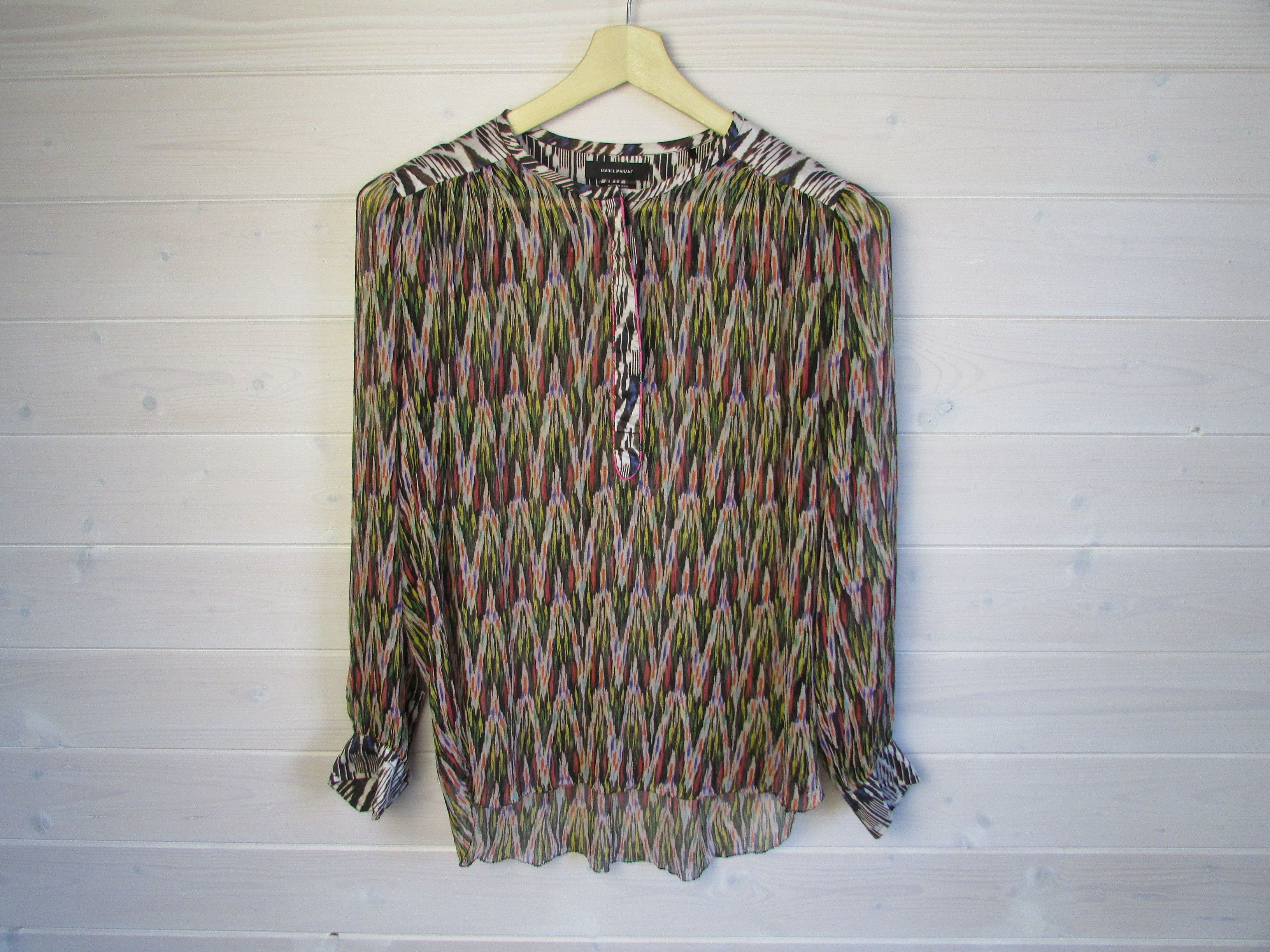 Isabel Marant Isabel Marant Women's Silk Shirt Buttons Size M / US 6-8 / IT 42-44 - 1 Thumbnail