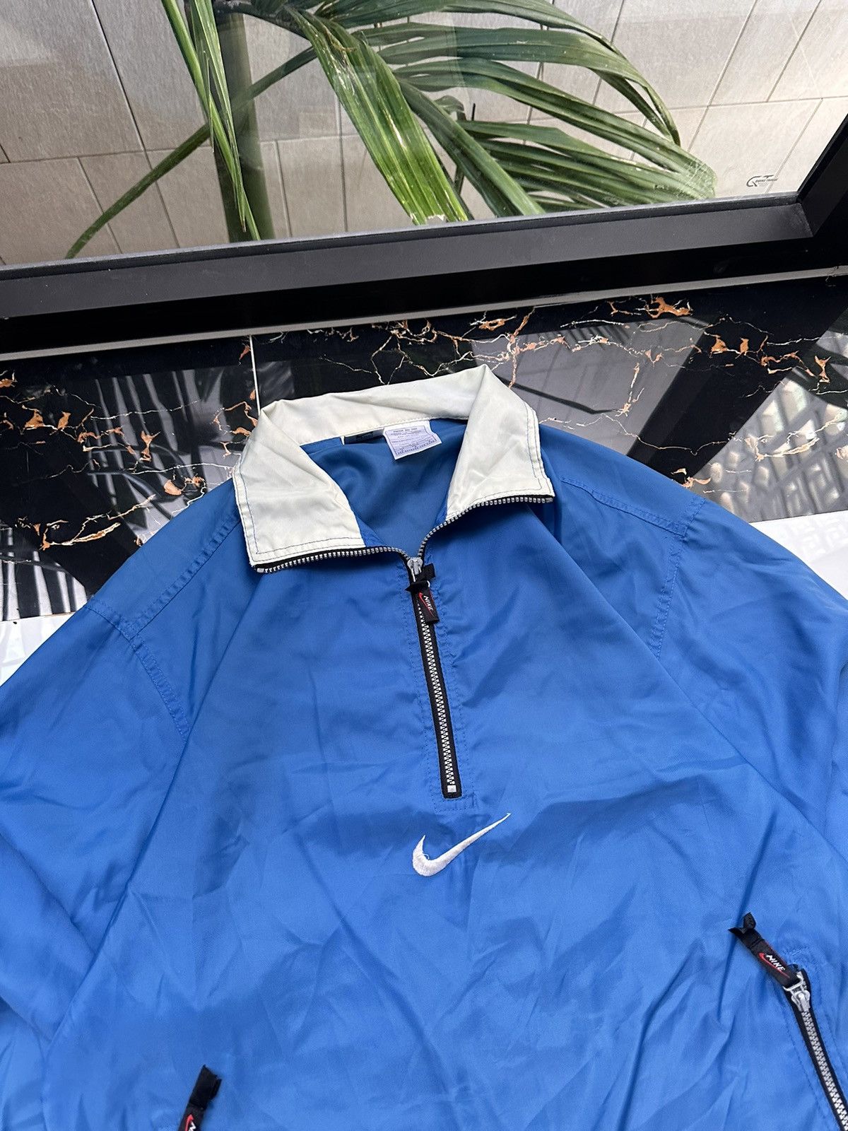 Nike × Vintage NIKE VINTAGE CENTER LOGO STREETWEAR LIGHT JACKET Size US M / EU 48-50 / 2 - 4 Thumbnail