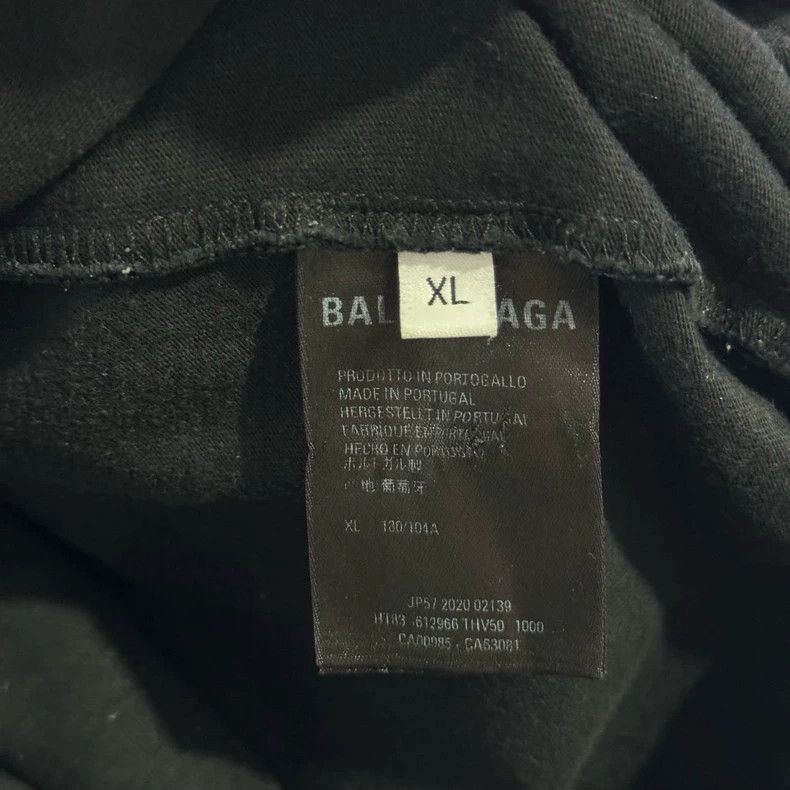 Balenciaga Balenciaga Logo logo short sleeve Size US XL / EU 56 / 4 - 5 Thumbnail