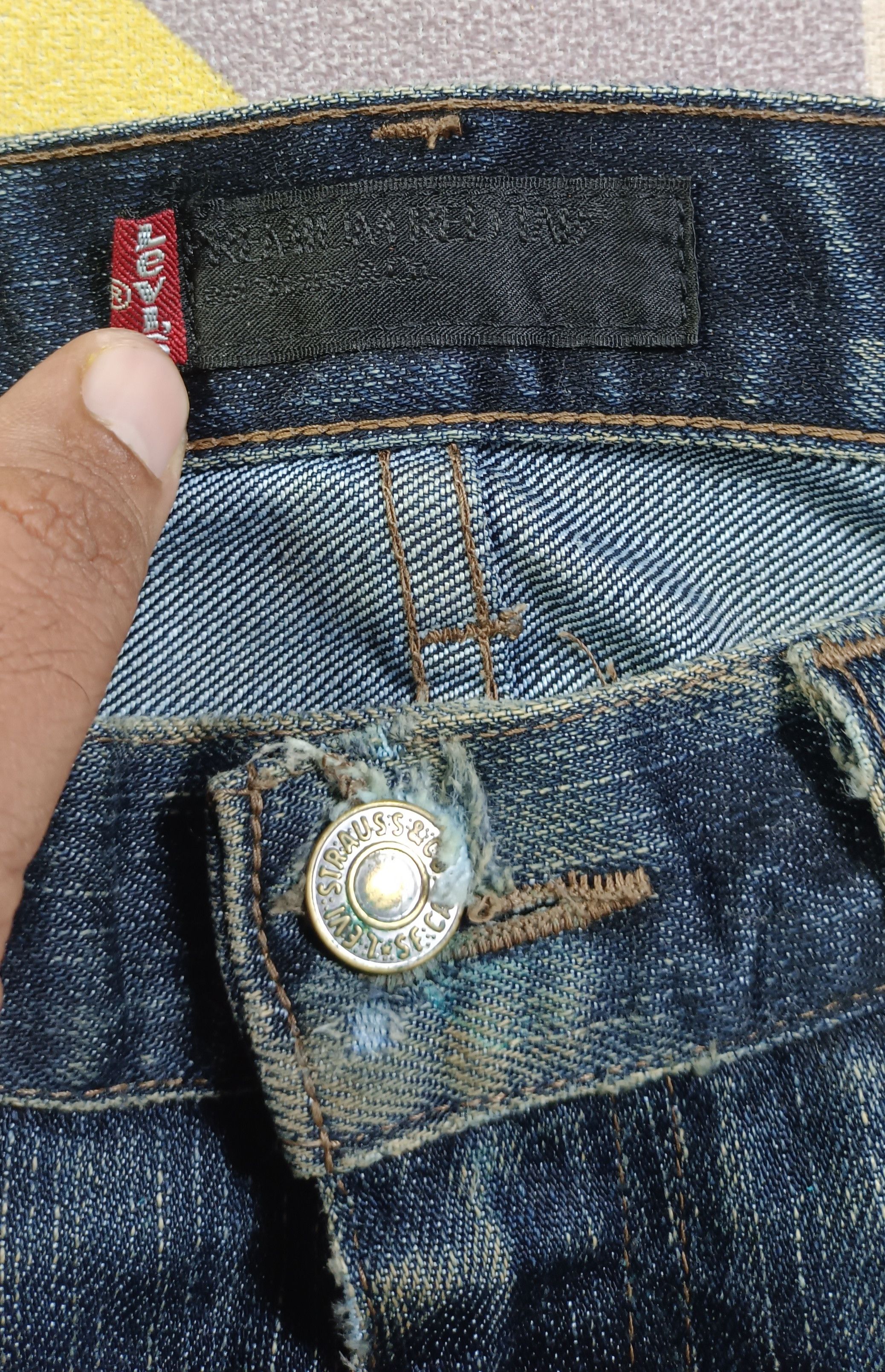 Levi's Vintage 90s💥 Levi's Premium Red Tab Button 109 Size US 30 / EU 46 - 15 Thumbnail