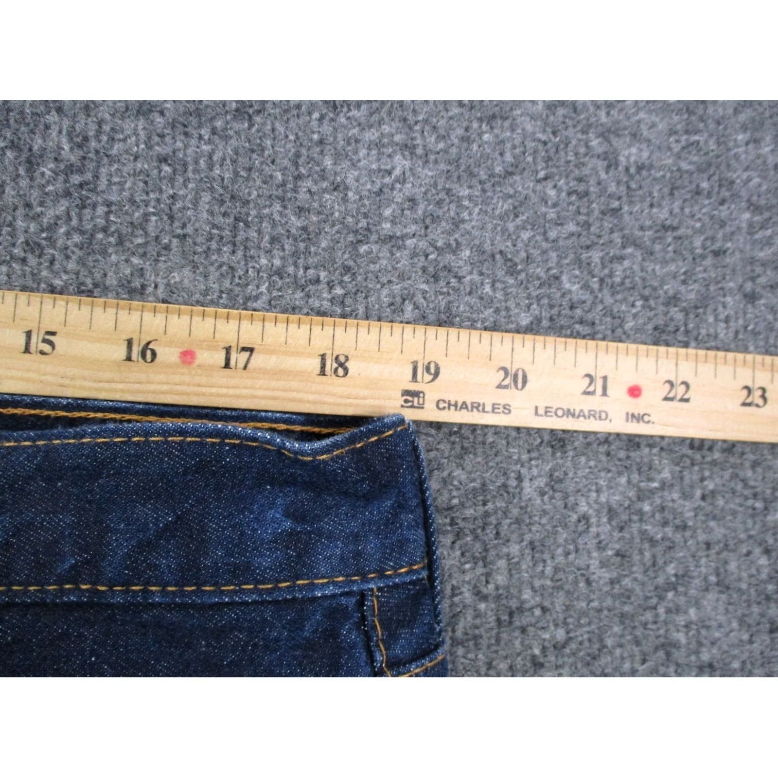 Levi's VINTAGE Levi's Jeans Mens 40 36 Blue Denim Bootcut 501 Work Dark Wash Boot Cut Mens Size US 38 / EU 54 - 7 Thumbnail