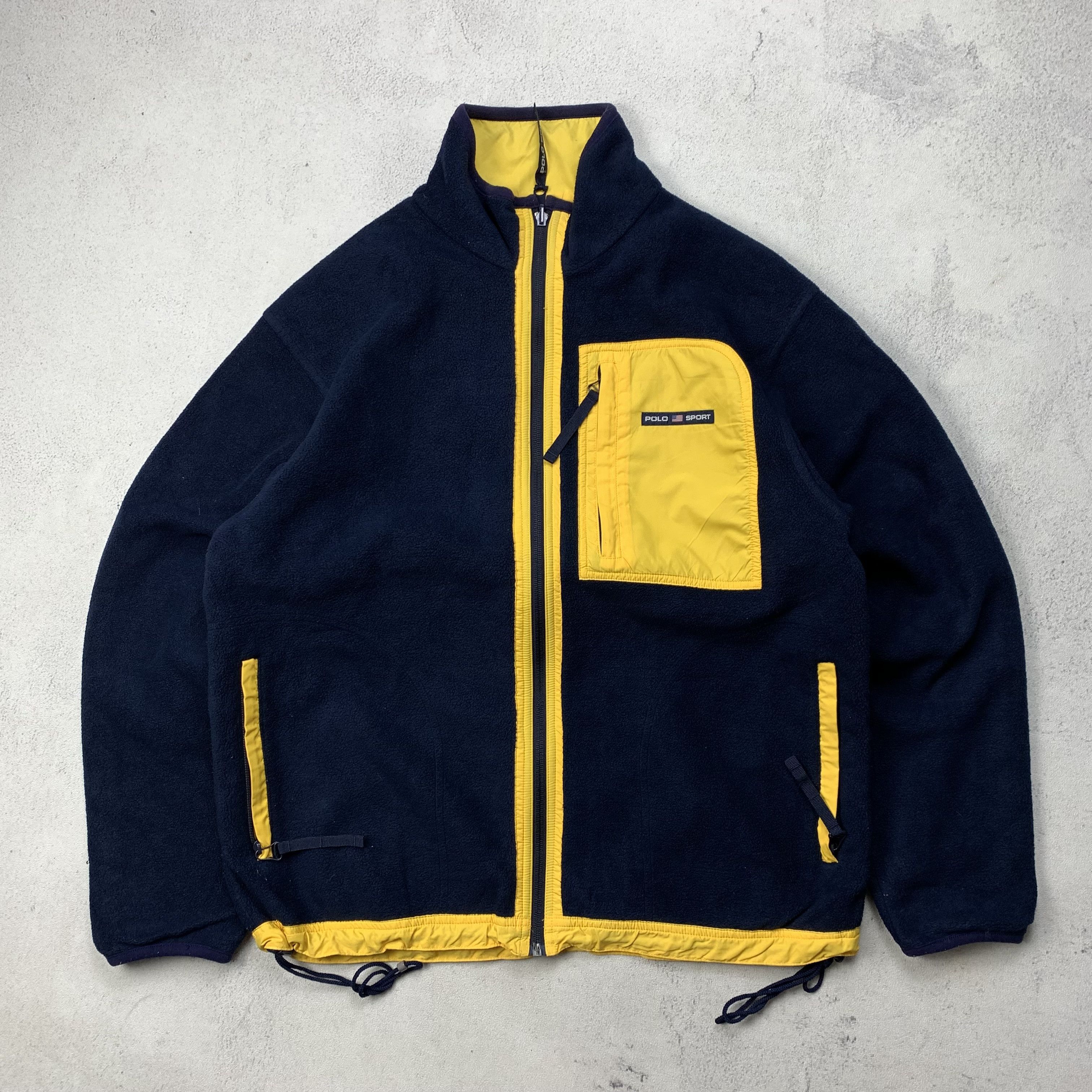 Polo Ralph Lauren Vintage Polo Sport Ralph Lauren Reversible Jacket Size US M / EU 48-50 / 2 - 2 Thumbnail