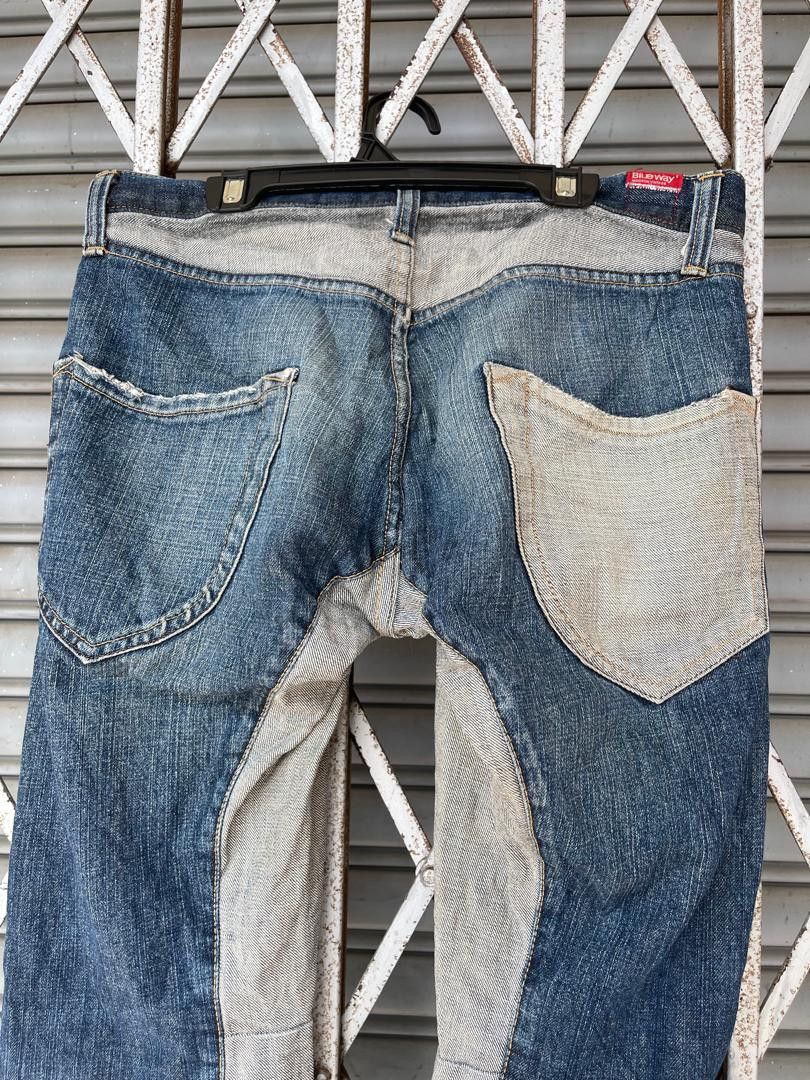 Japanese Brand × Vintage 🔥 RARE!! BLUE WAY MODERN VINTAGE DENIM JEAN Size US 33 - 5 Thumbnail
