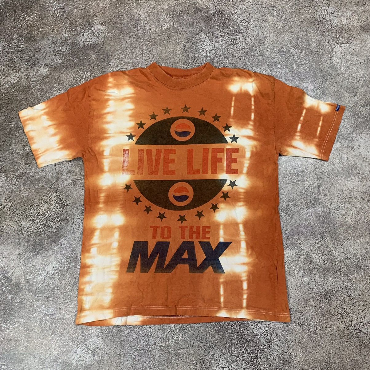 Vintage Vintage 90s Sun Faded Graphic Tee Live Life Skate Streetwear Size US L / EU 52-54 / 3 - 1 Thumbnail