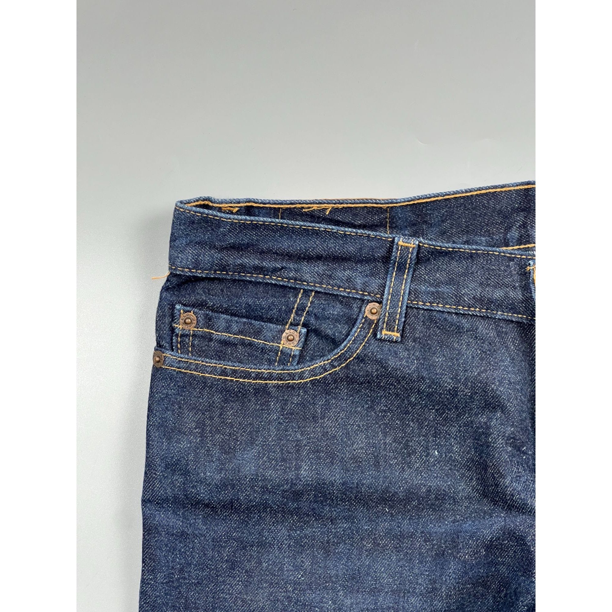Levi's Levi’s 514 Made in USA Flared Denim Jeans Pants (Y0839) Size 33" - 2 Thumbnail