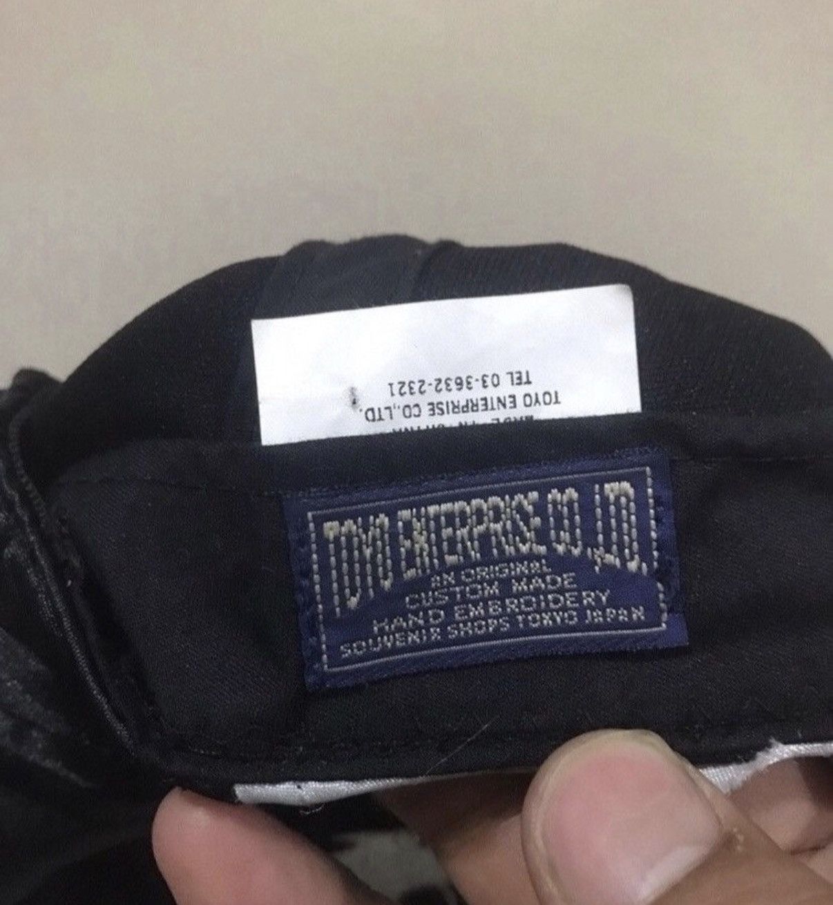 Toyo Enterprises VTG Toyo Ent Sukajan Satin Flat Hat Size ONE SIZE - 6 Thumbnail