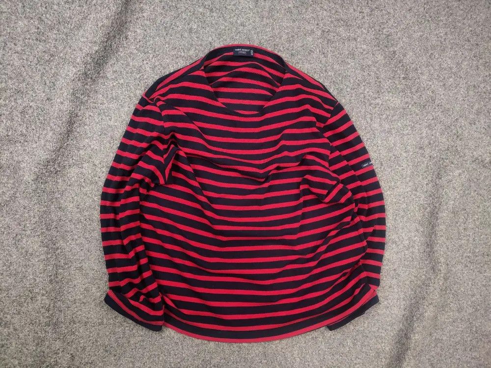 Saint James Saint James France Asap Rocky Vintage Long Sleeve Top unisex Size US S / EU 44-46 / 1 - 1 Thumbnail