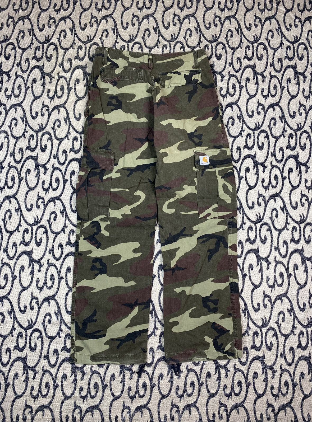 Carhartt × Carhartt Wip Vintage 00s Carhartt Cargo Camo Pants 