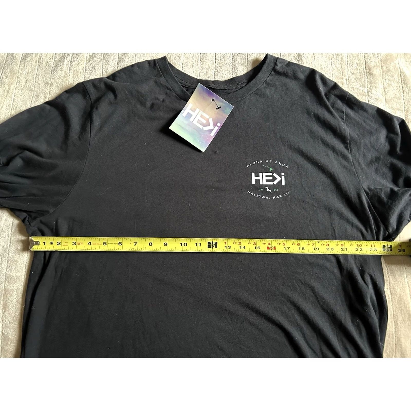 Vintage VINTAGE He Is Greater Than I Men’s Long Sleeve T-Shirt XXL Hale’iwa Hawaii Black Jesus Size US XXL / EU 58 / 5 - 7 Thumbnail