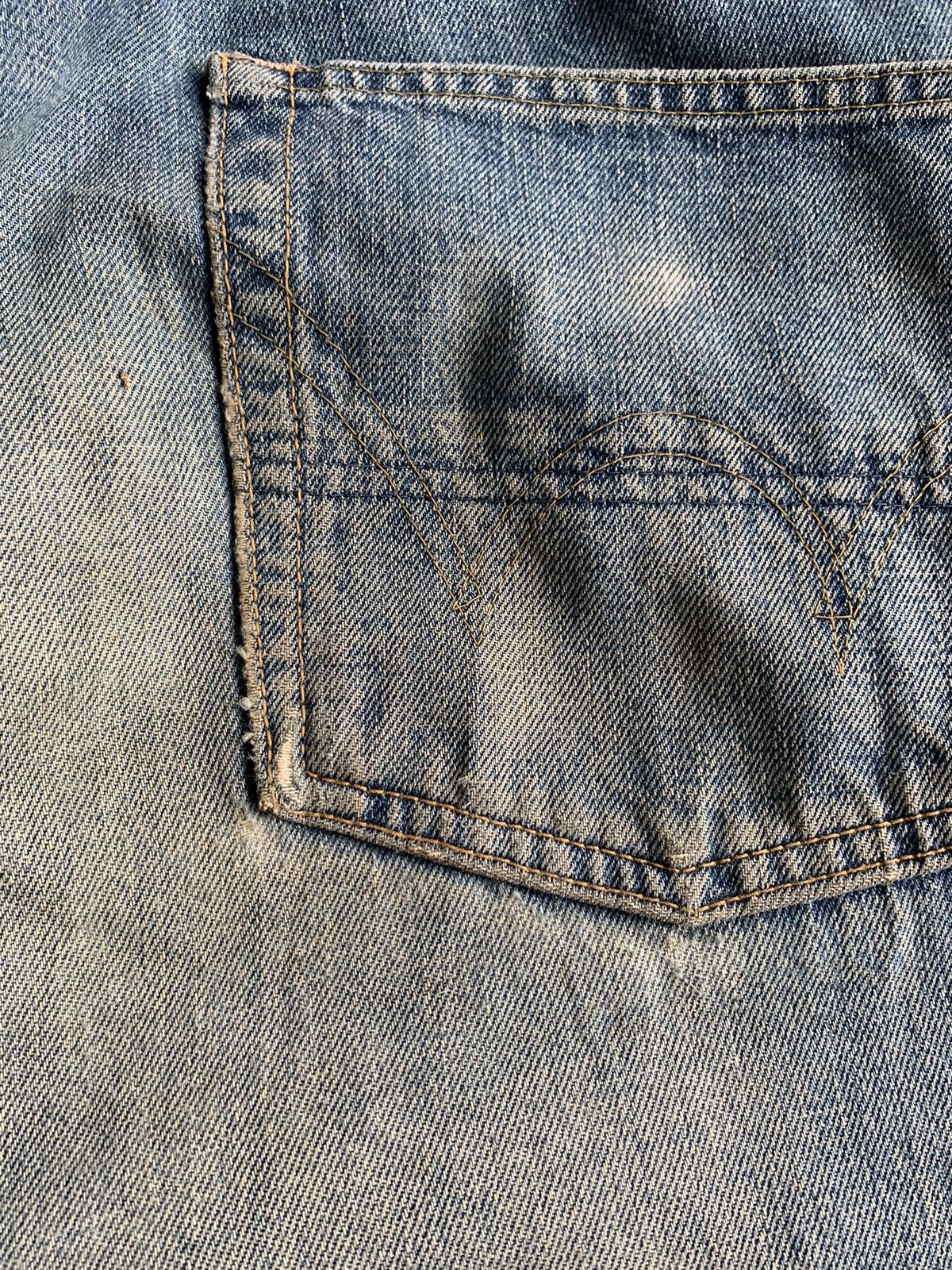Other VINTAGE EDWIN 505X RUSTY SELVEDGE JAPANESE DISTRESSED DENIM Size US 33 - 20 Thumbnail